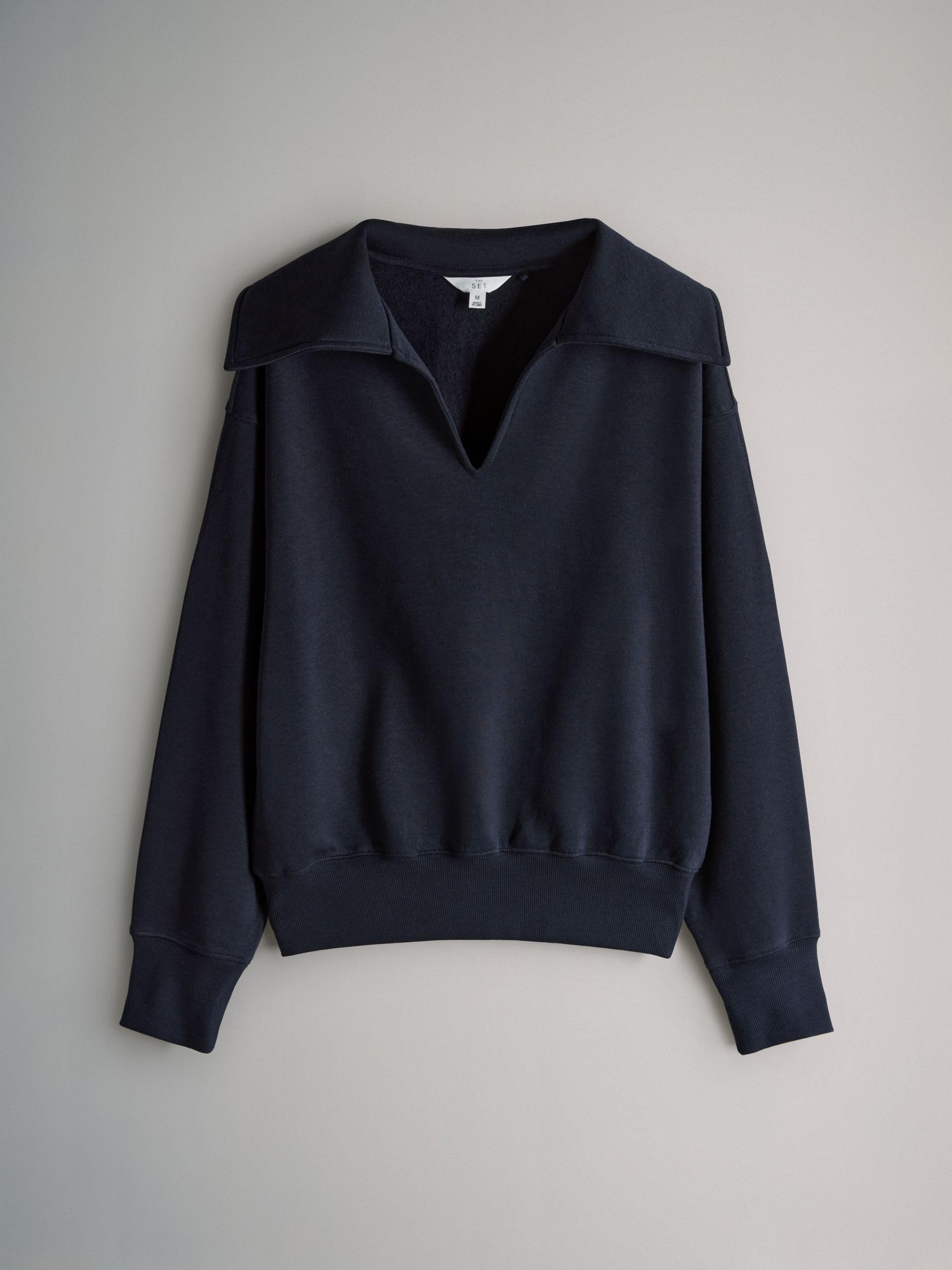 Geo Next The Set felpa collo aperto donna 2 pezzi maniche lunghe