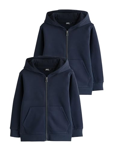 Geo Next Felpe ragazzo zip cappuccio 104 confezione da 3