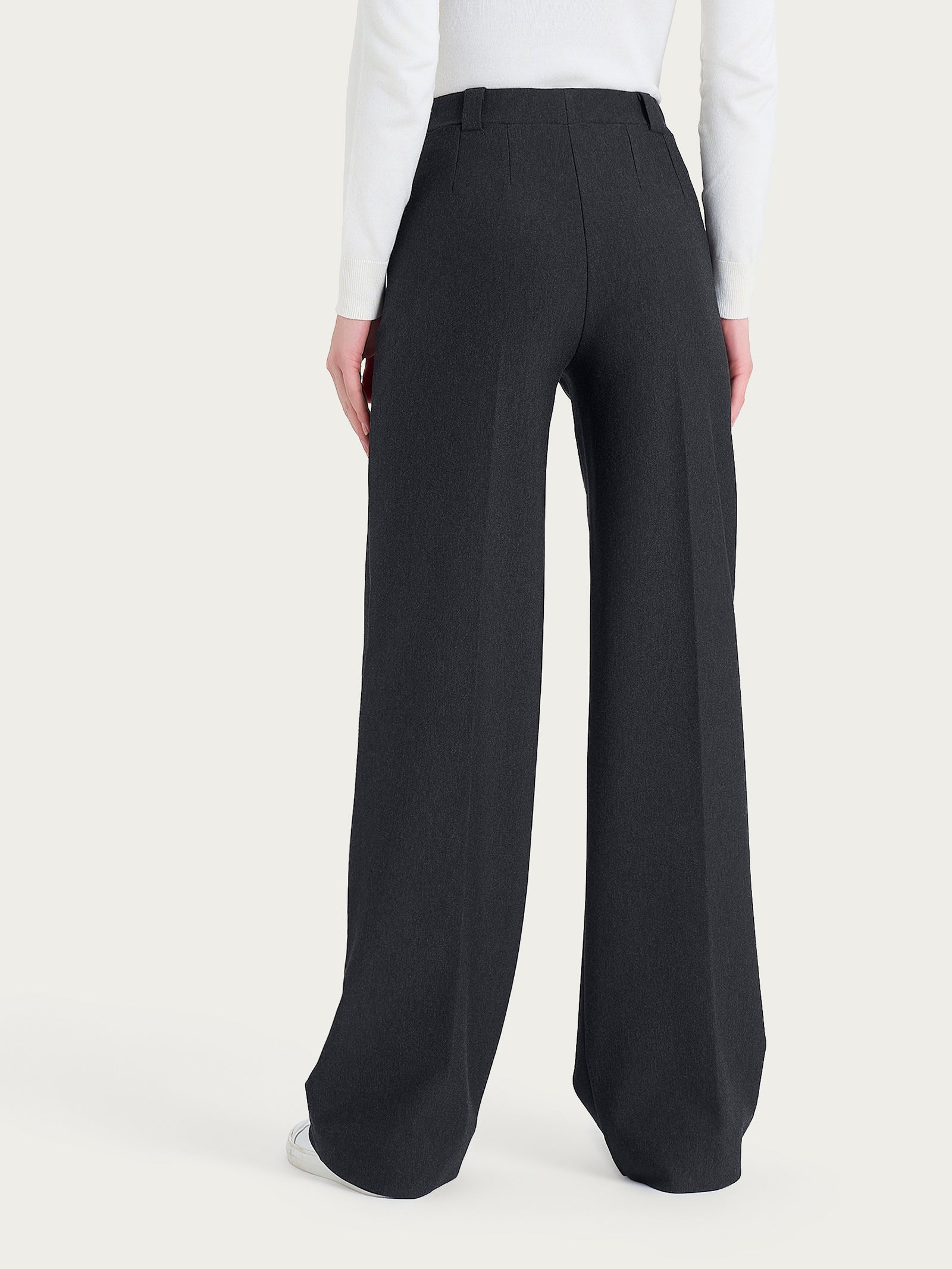 Ragno Compact Pantalone Palazzo Donna Oscuro Mel