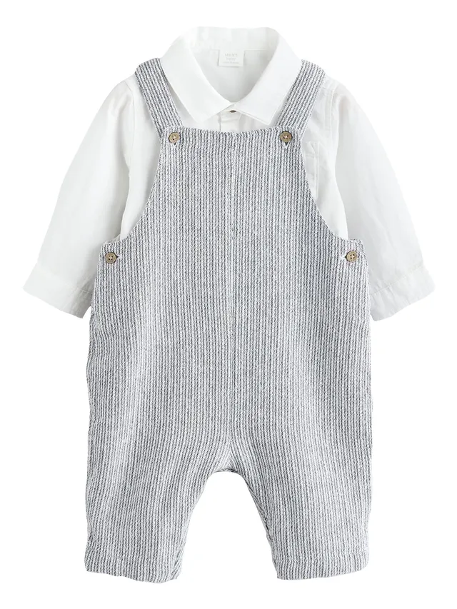 Next Completo Salopette Body neonato 62-68 cotone
