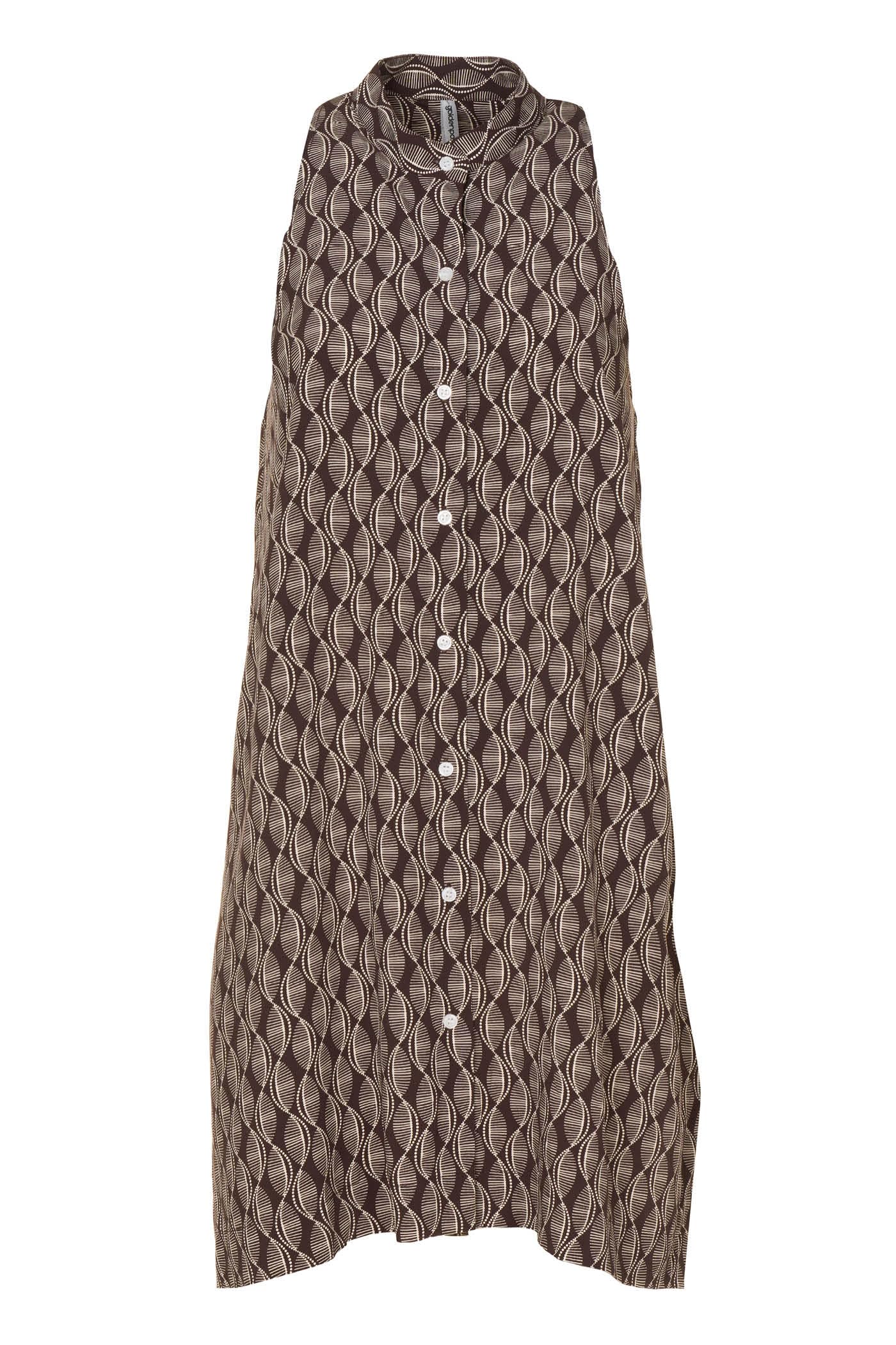 Goldenpoint Seashell copricostume maxi camicia halter