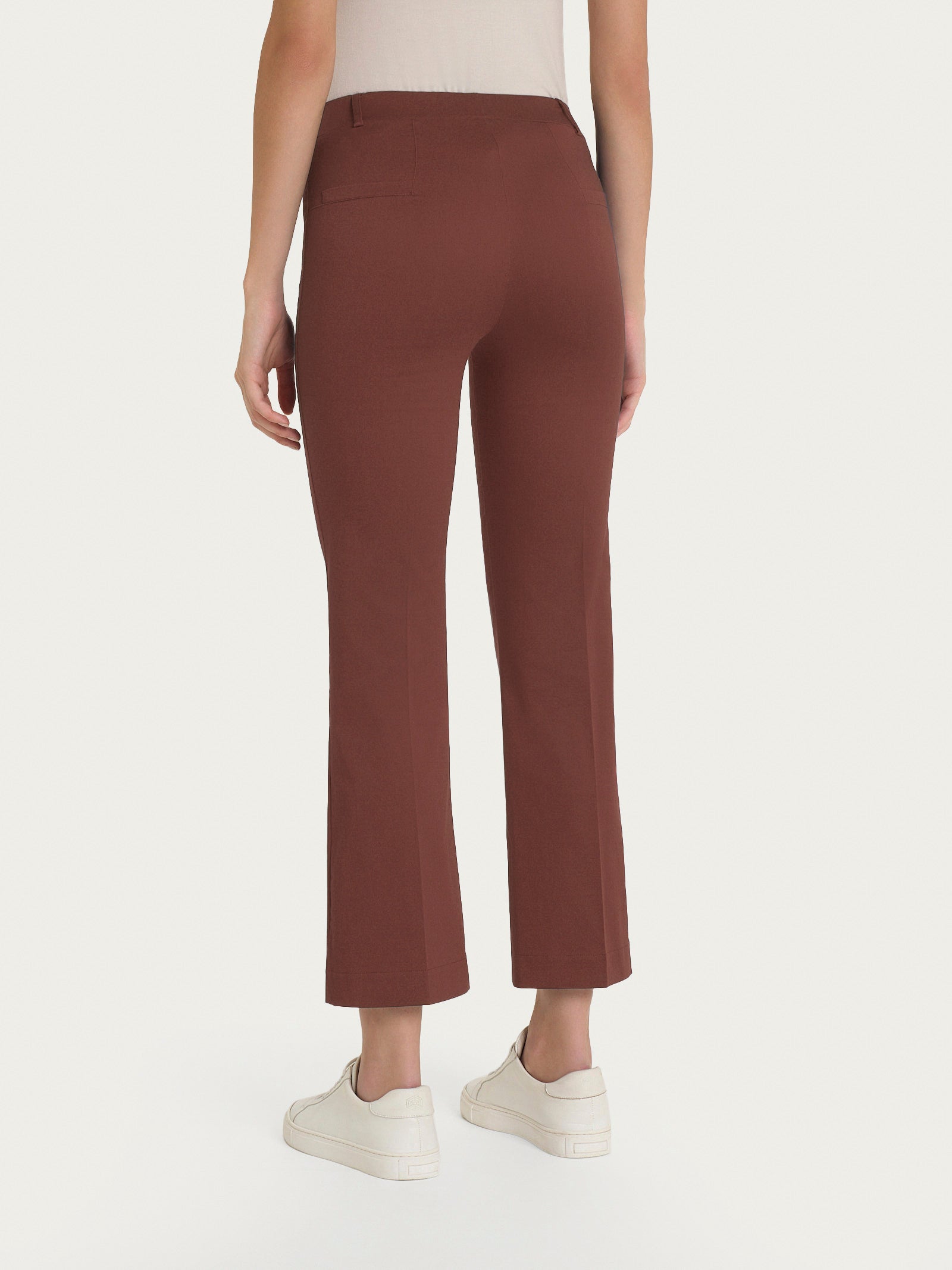 Ragno Satin Power Pantalone Flare Cappuccino Cotone