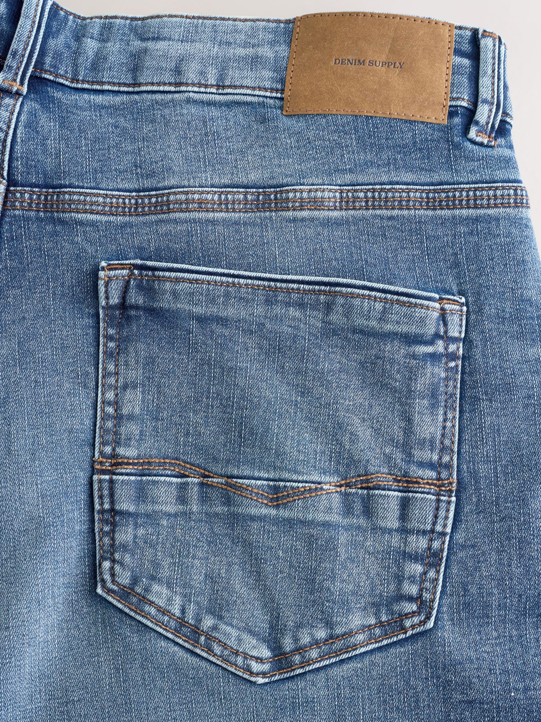 Next jeans uomo vintage elasticizzato blu 38
