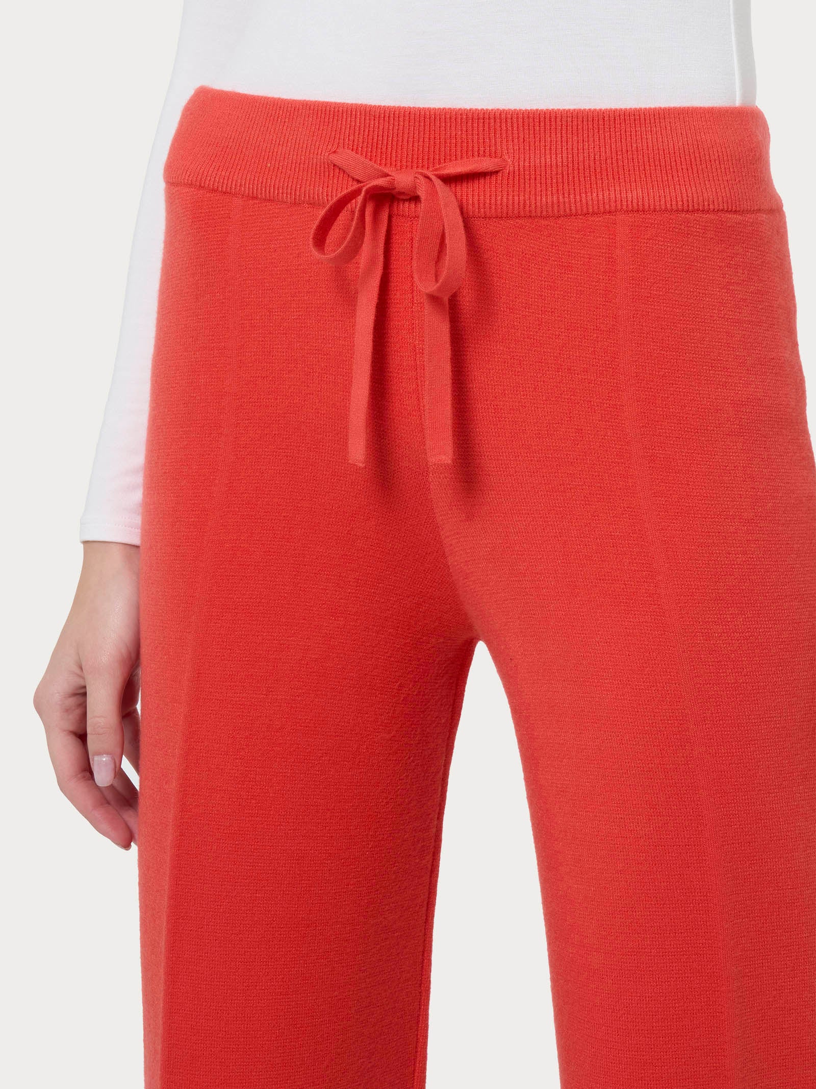 Ragno Compact Pantalone Ampio Super Soft Cayenne Coulisse