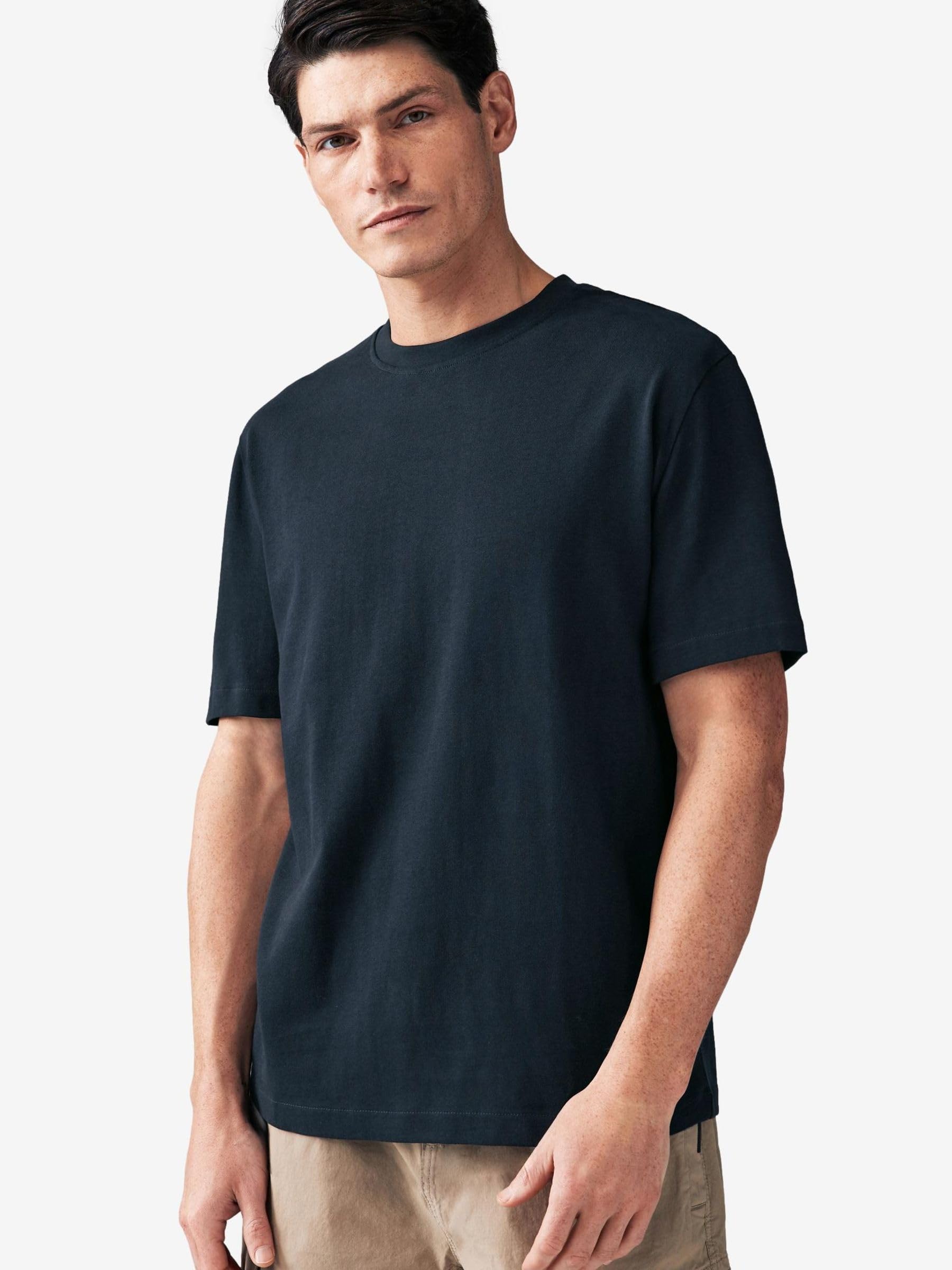 Next Girocollo Pesante t-shirt uomo L cotone