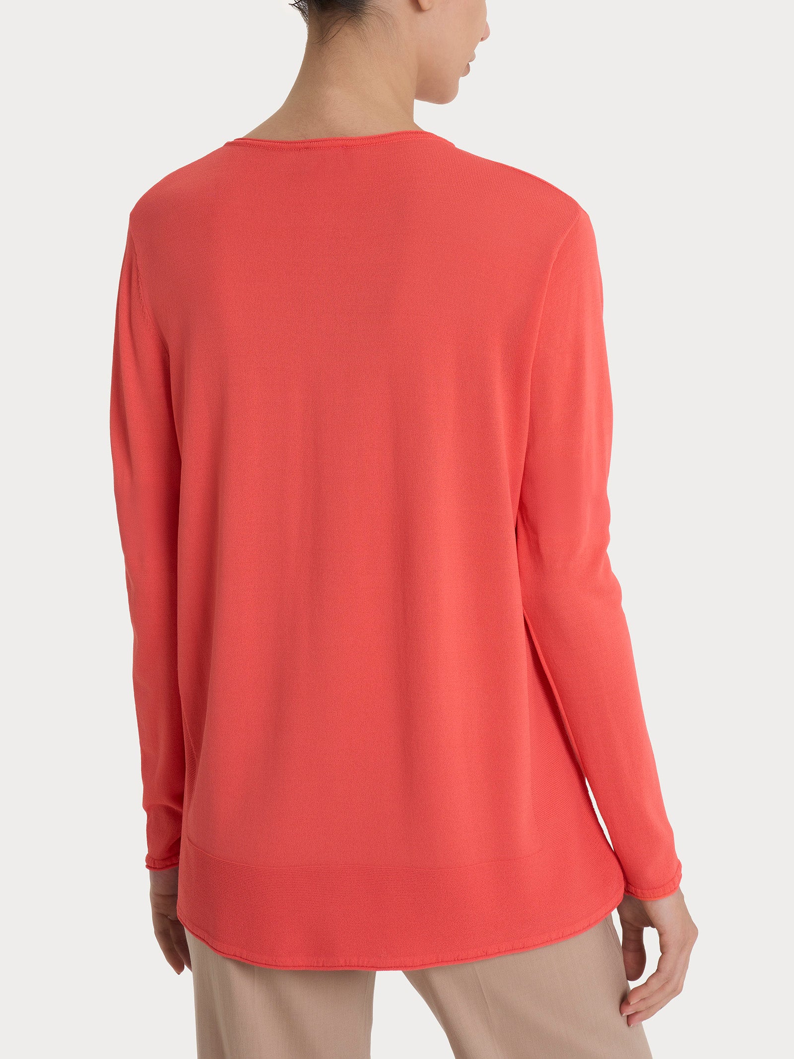 Ragno Cardigan aperto Crêpe rosa Dubarry viscosa