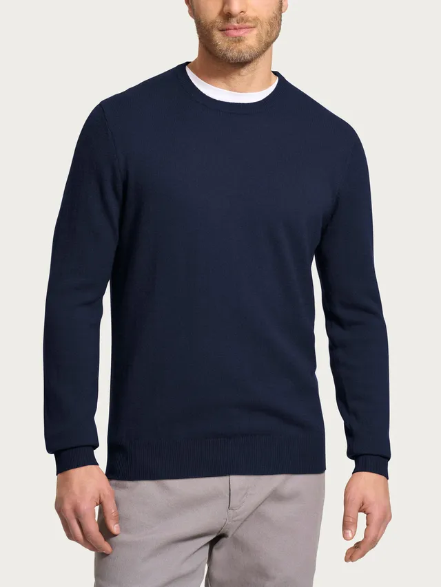 Ragno Cashmerino Maglia girocollo uomo Outer Space