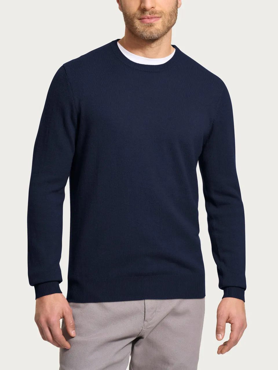 Ragno Cashmerino Maglia girocollo uomo Outer Space