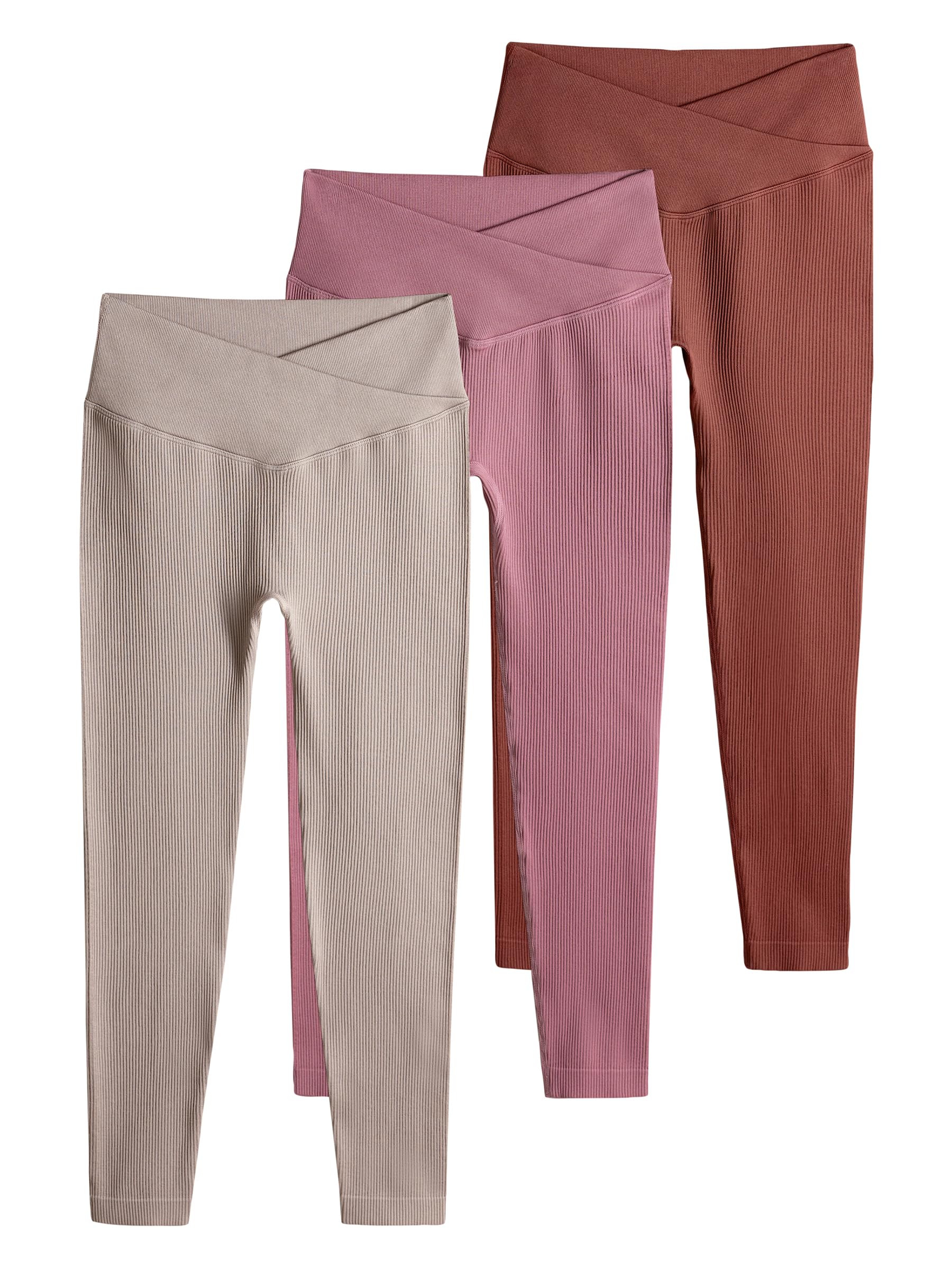 Geo Next The Set leggings a coste senza cuciture 3 pezzi morbidi