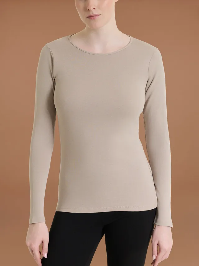 Ragno Thermo Cotton Maglia Girocollo Grigia Cotone