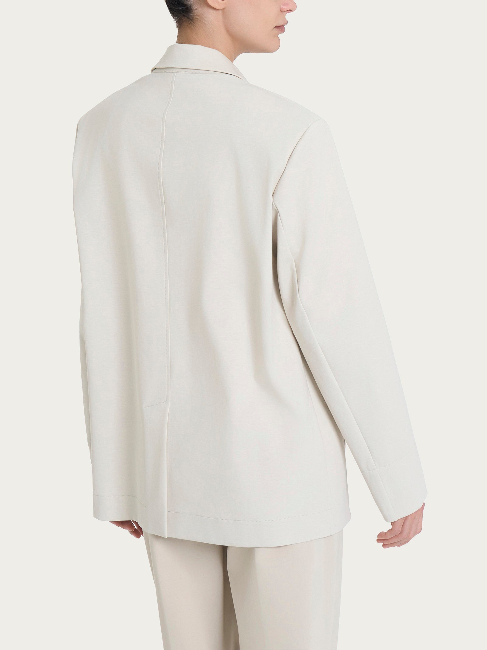 Ragno Compact Light blazer over Champignon leggero
