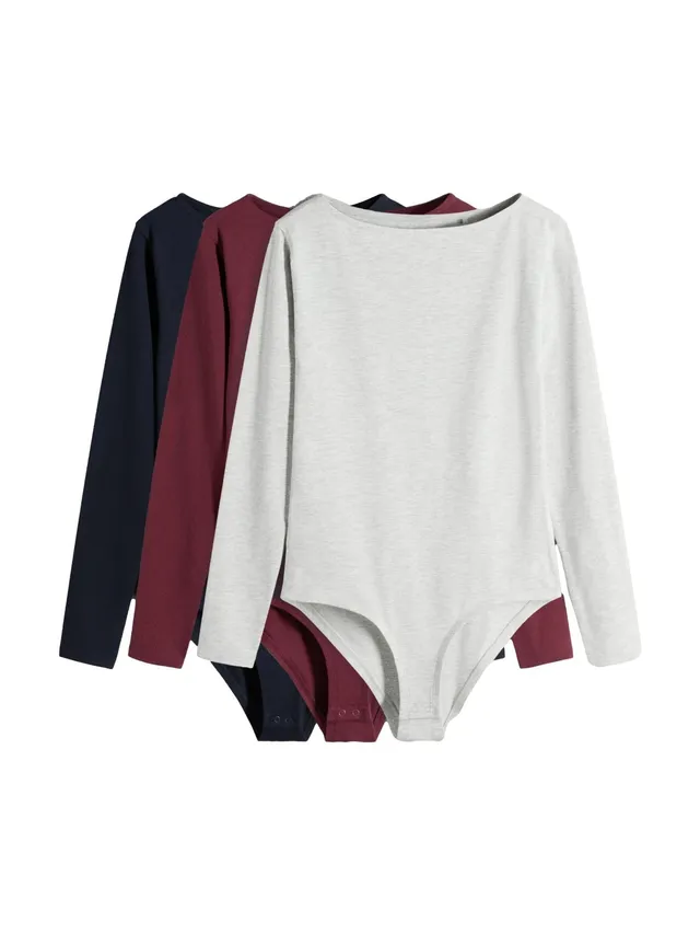 Geo Next The Set Body Donna Maniche Lunghe Confezione da 3