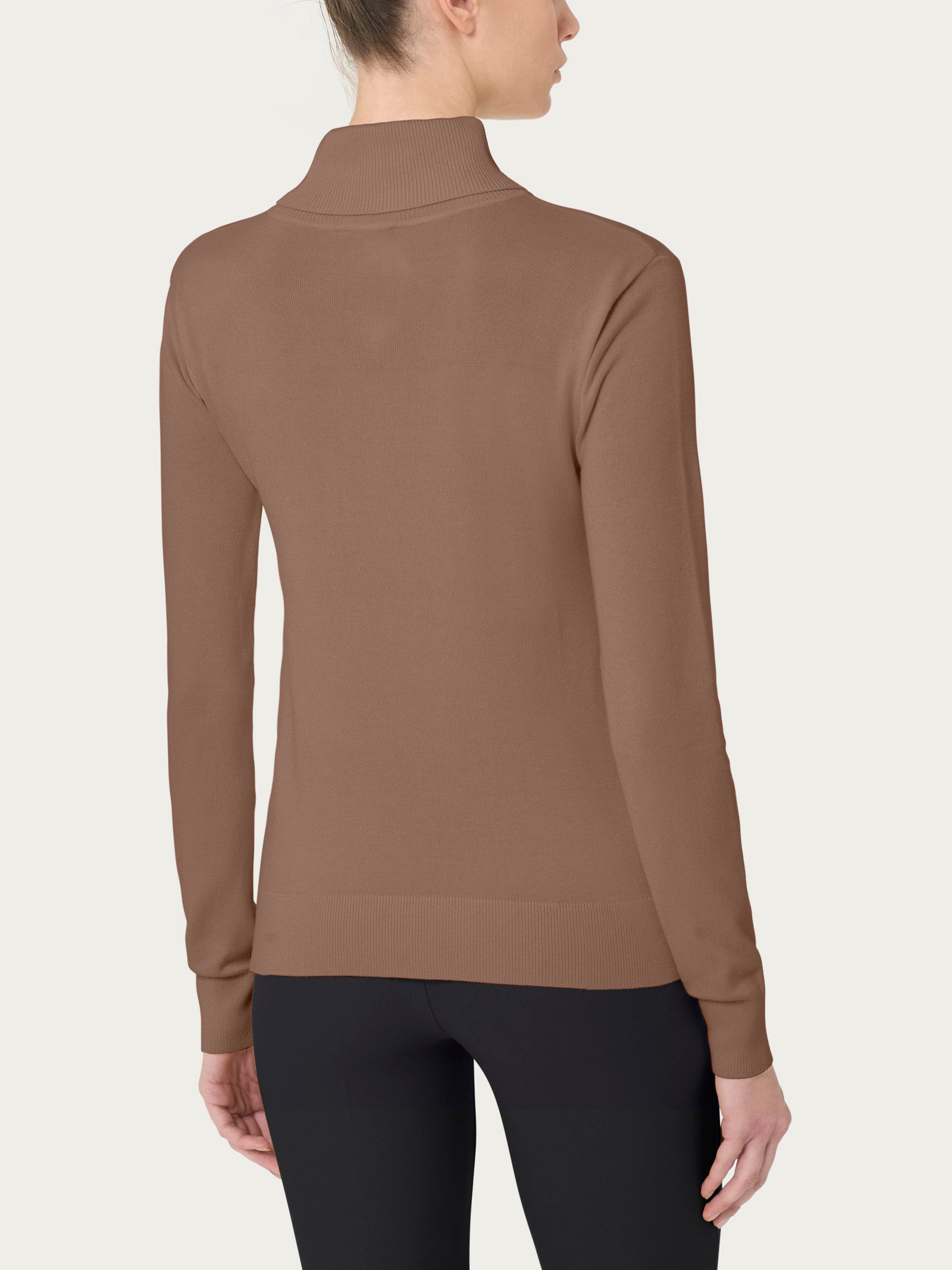 Ragno Four Seasons Dolcevita Maglia Pine Bark termoregolante