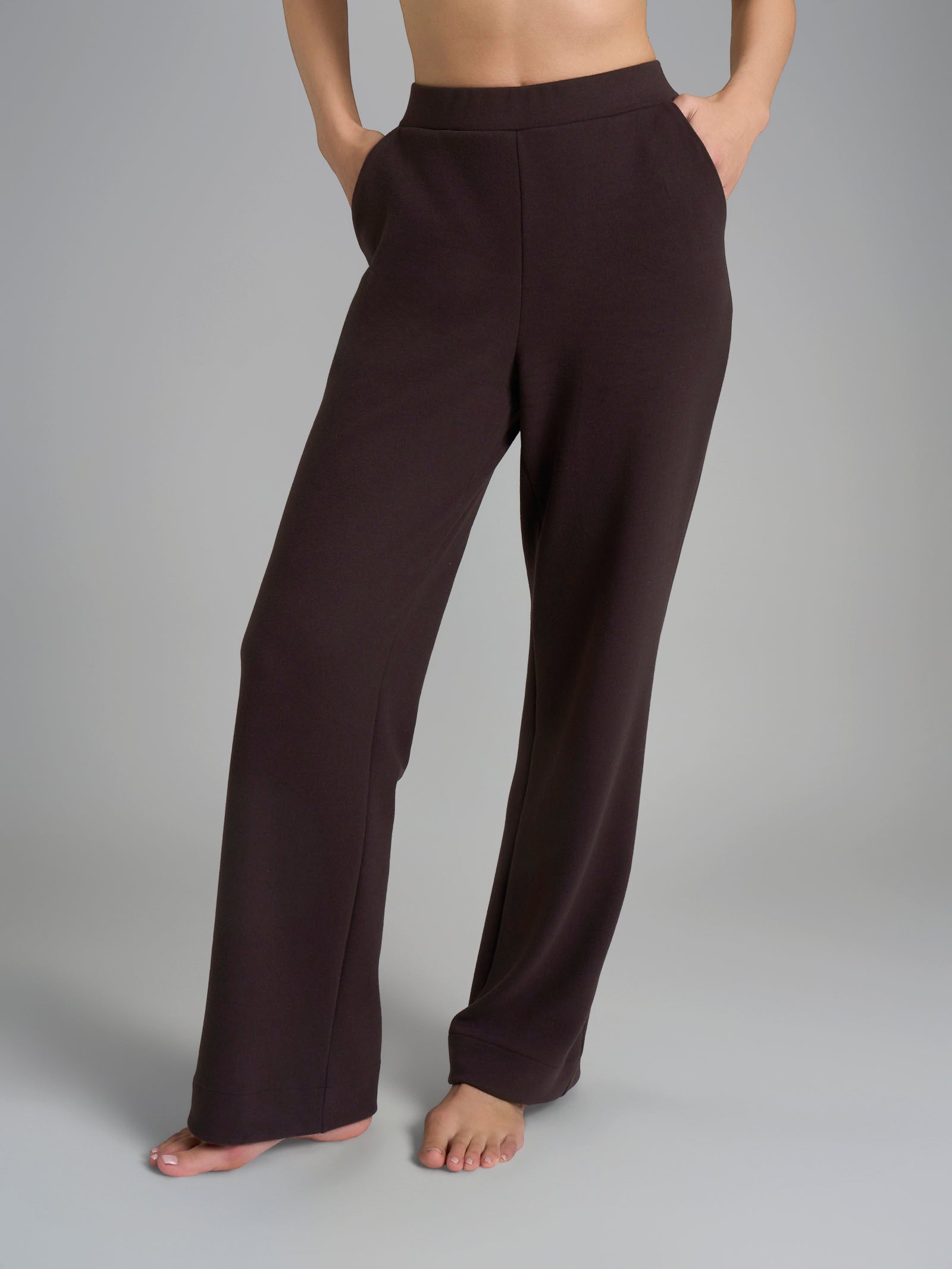 Ragno Flannel Compact Pantalone ampio Chocolate Torte casa