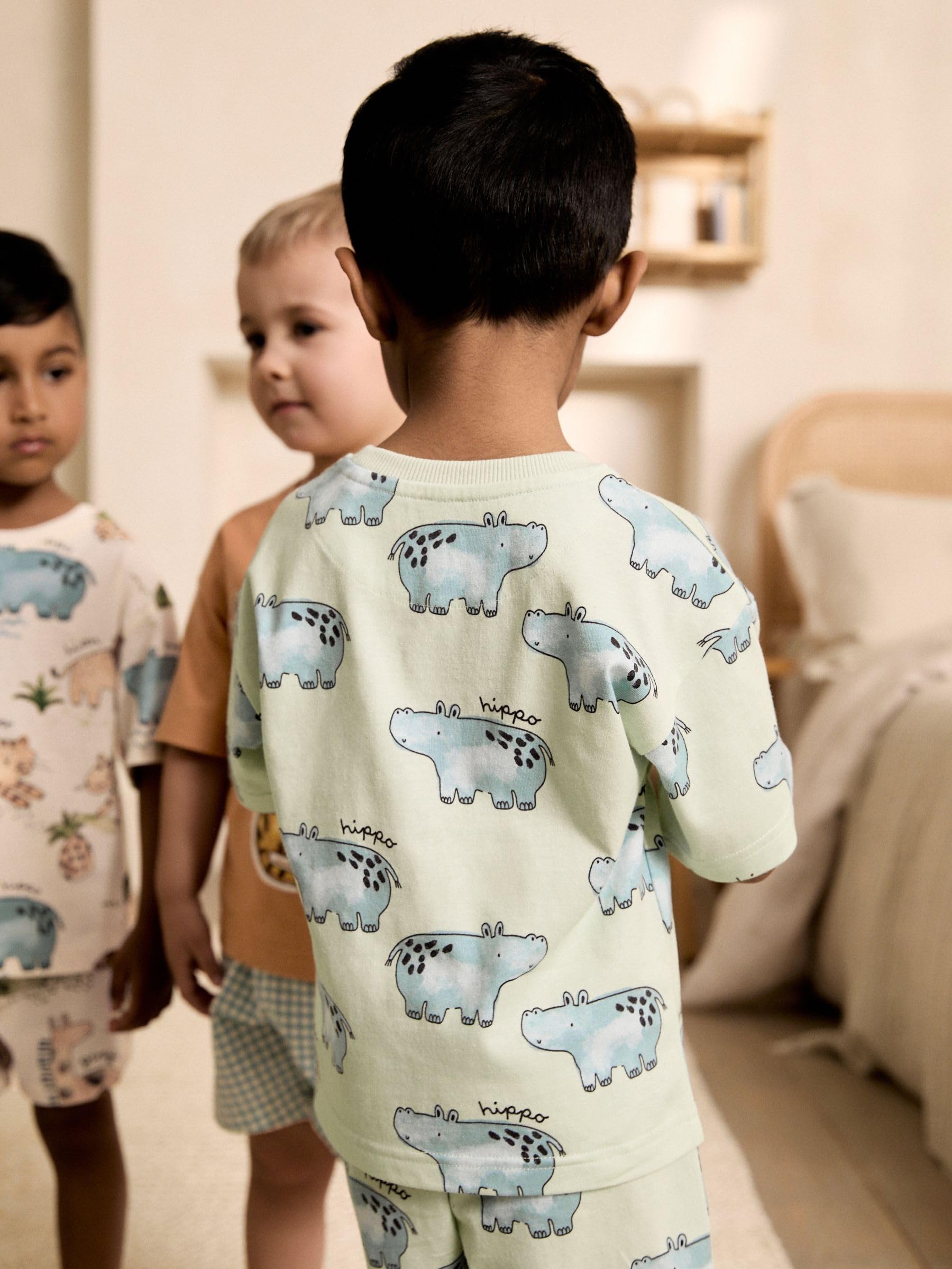 Next pigiami corti bambino cotone confezione 3 pz 92-98