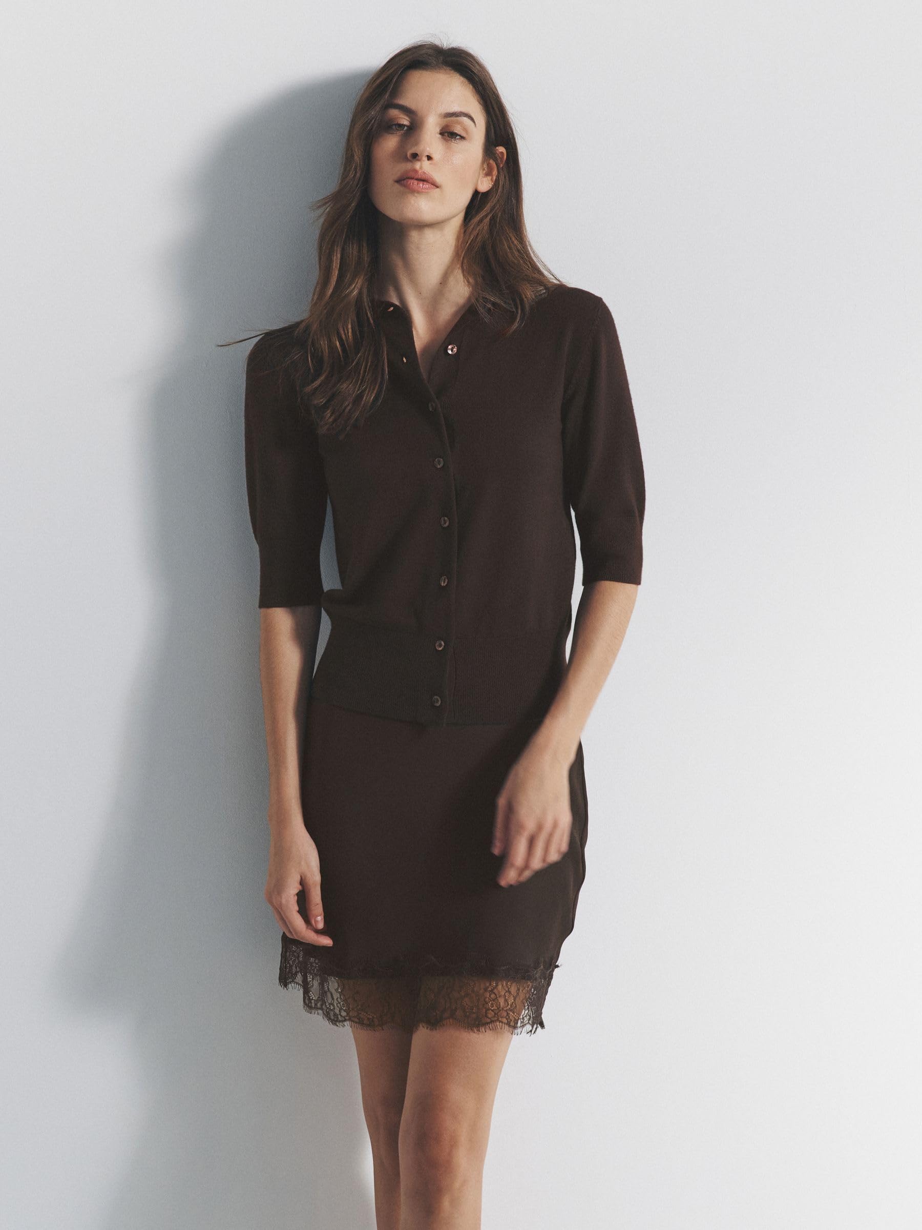 Geo Next The Set cardigan donna confezione 3 maniche corte bottoni