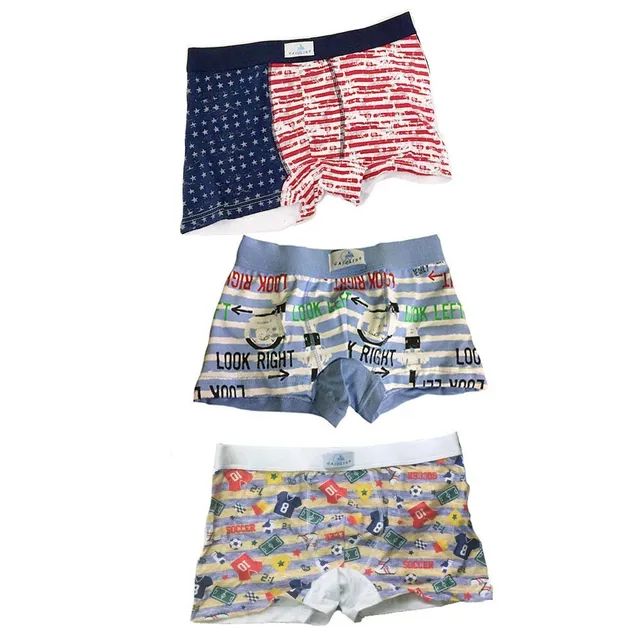 Lady C boxer bimbo cotone assortiti 3pz taglia 11-12 anni