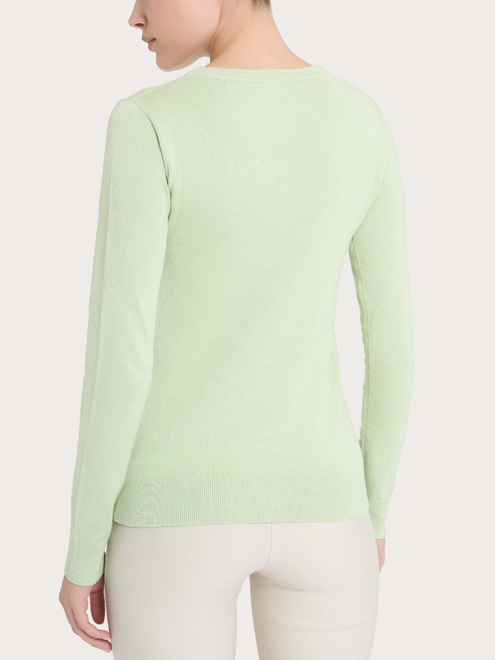 Ragno Four Seasons Maglia Girocollo Manica Lunga Gleam
