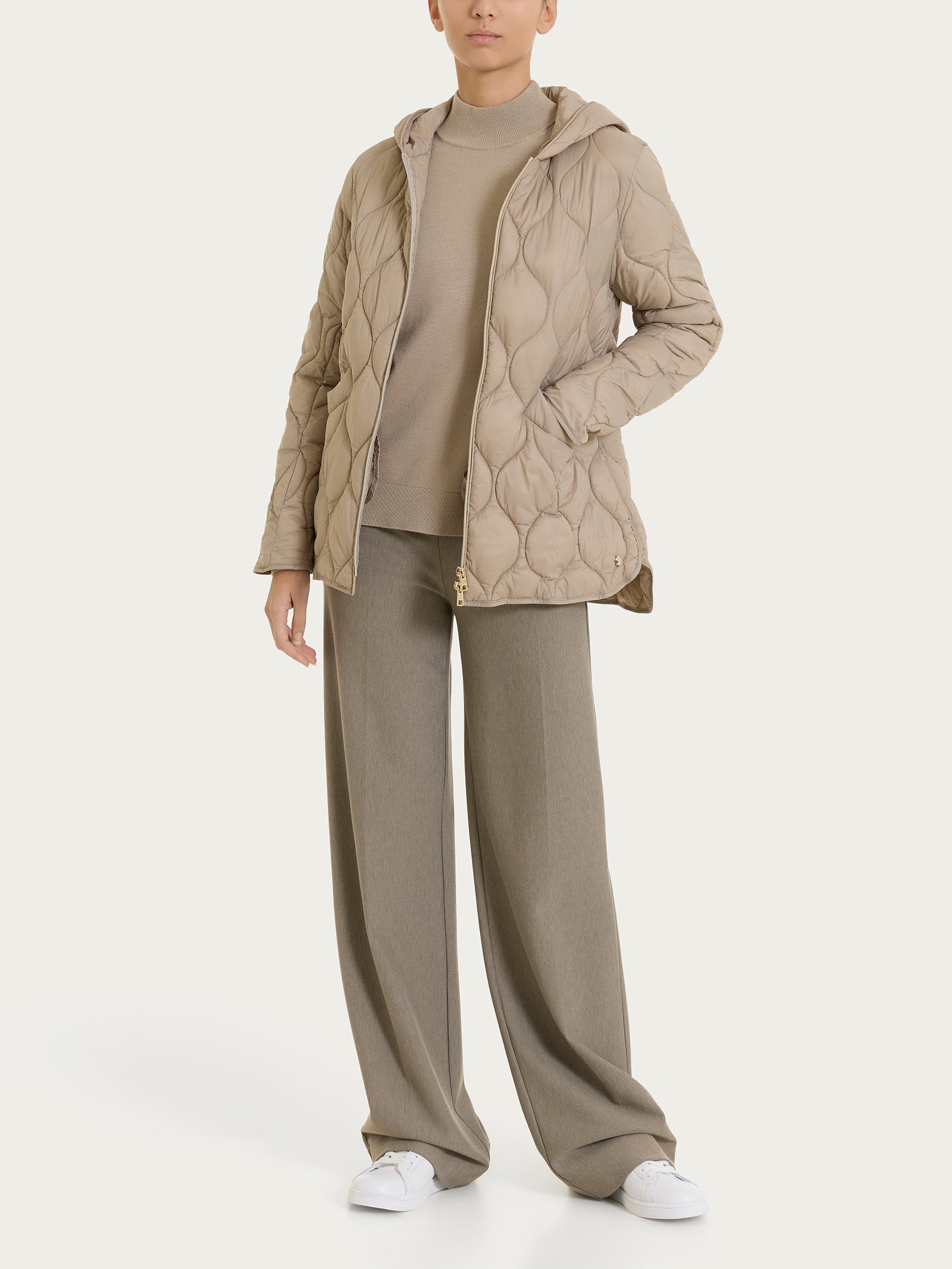 Ragno Onion Quilt piumino donna cappuccio Glace