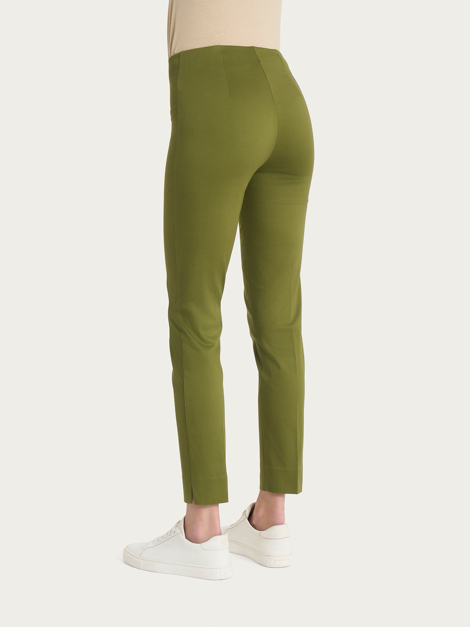 Ragno Satin Power Pantalone Capri Sphagnum Cotone