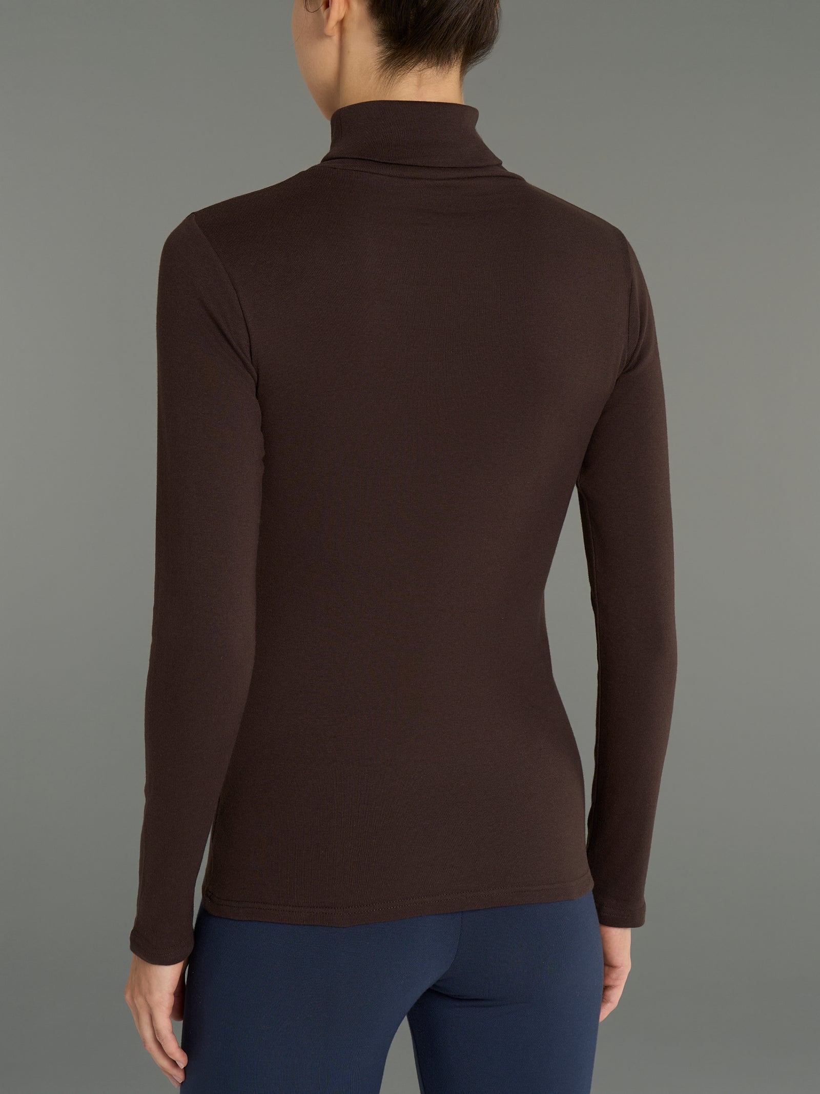 Ragno Thermo Cotton Dolcevita Donna Chocolate Torte Cotone