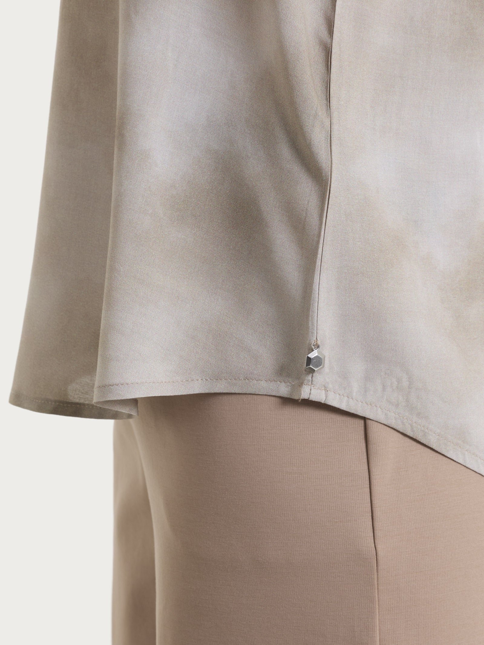 Ragno EcoSeta blusa manica 3/4 Fant. Crockery raso viscosa