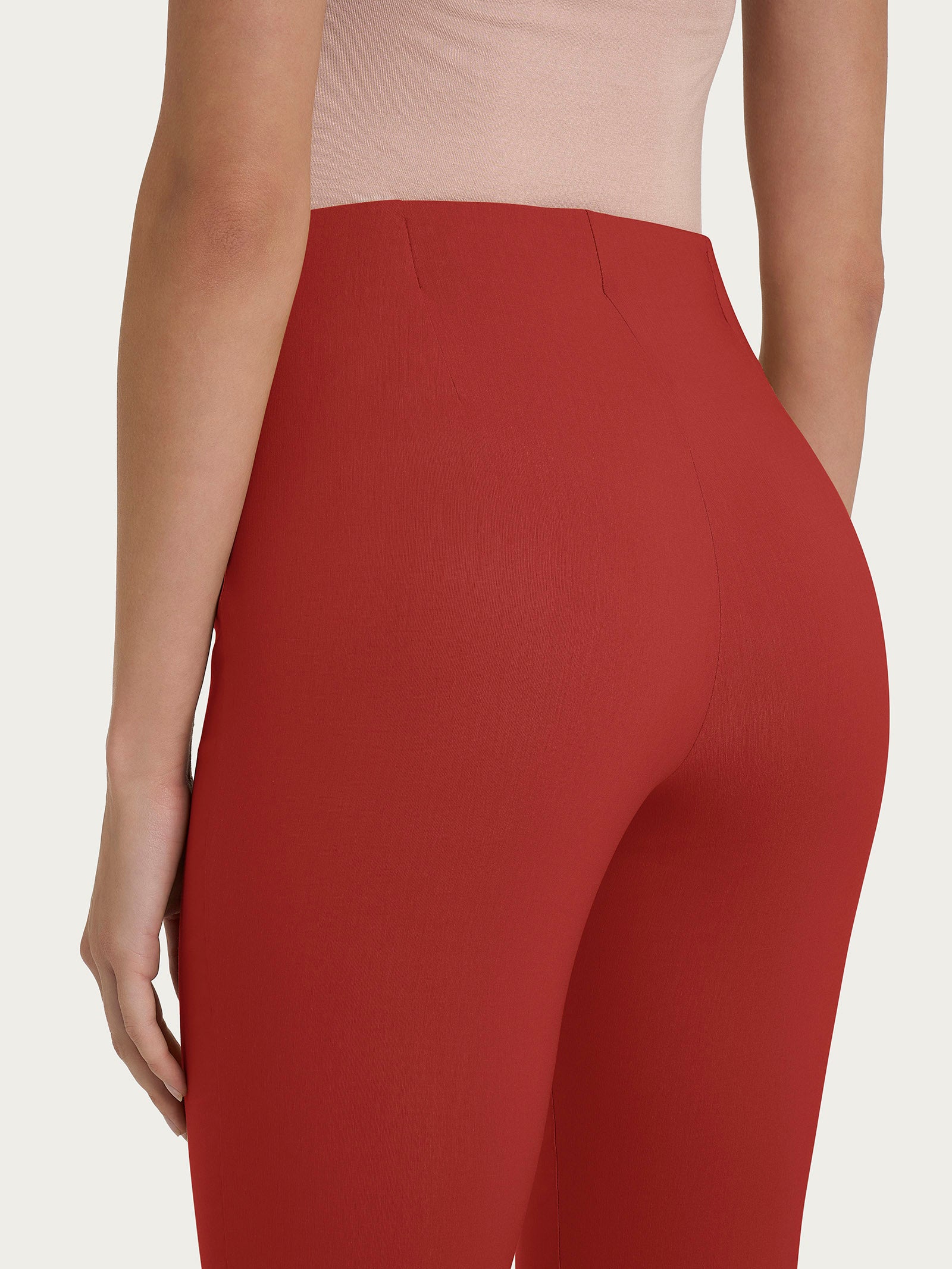 Ragno Super Fresh Pantalone Capri Spacchetti Red Ochre