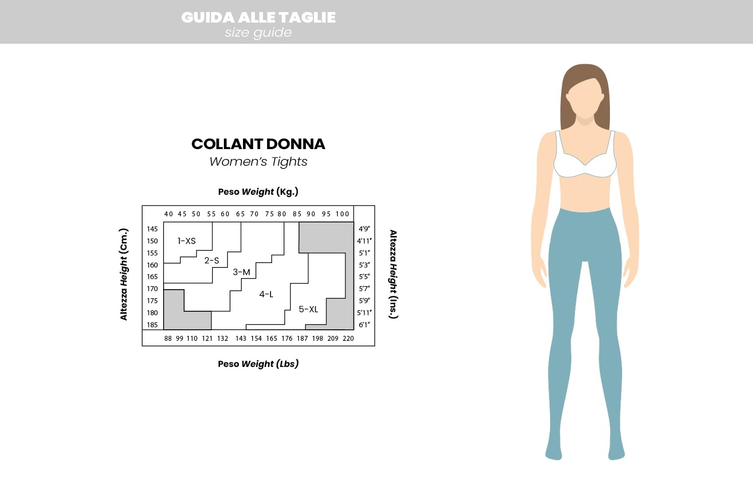 Goldenpoint collant donna cotone extrafine con tassello
