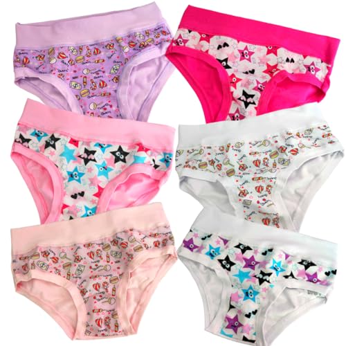 Lady C Emy slip bambina cotone 6 anni 6 paia