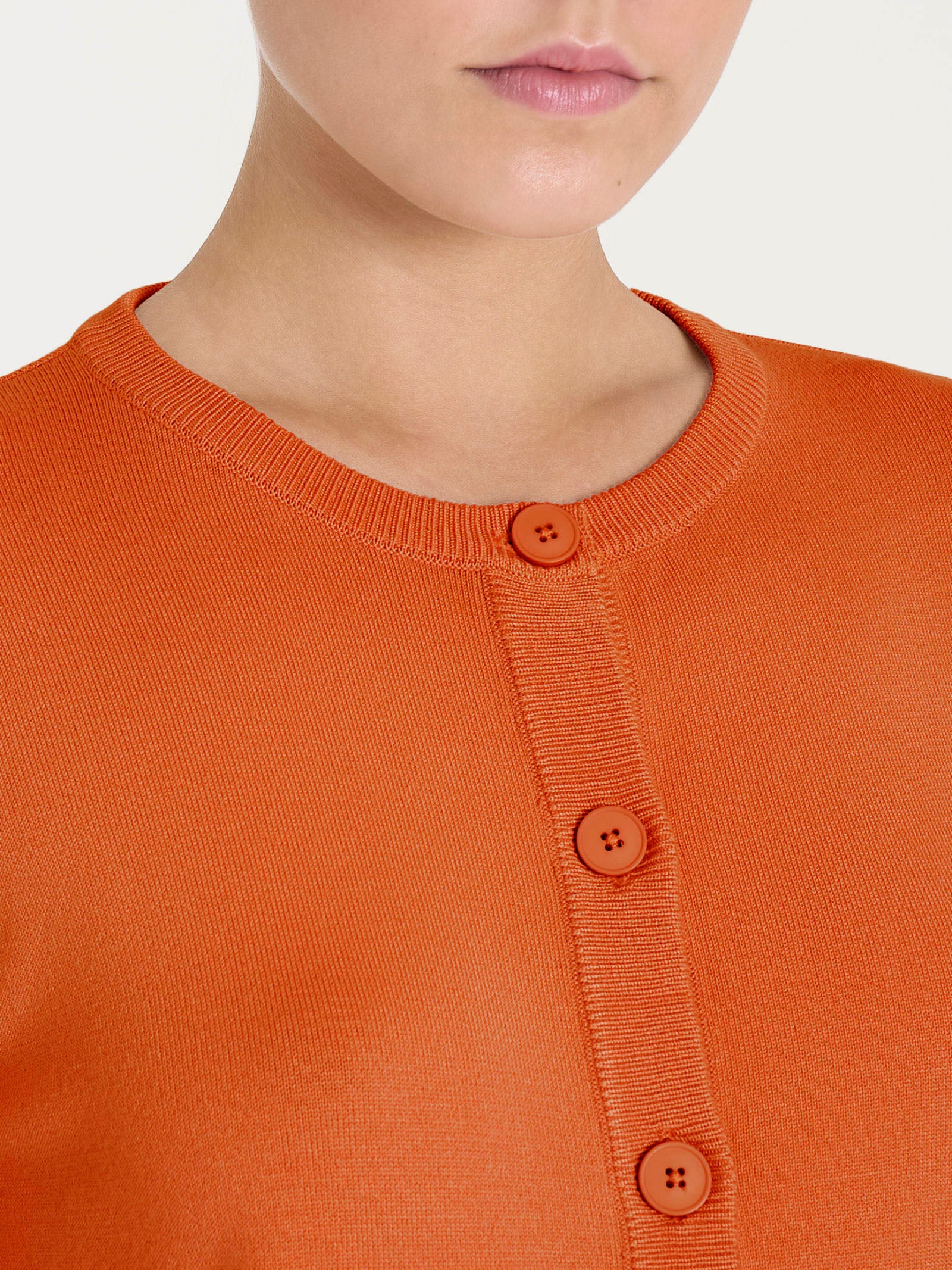 Ragno Four Seasons Cardigan Bottoni Rust 4 stagioni