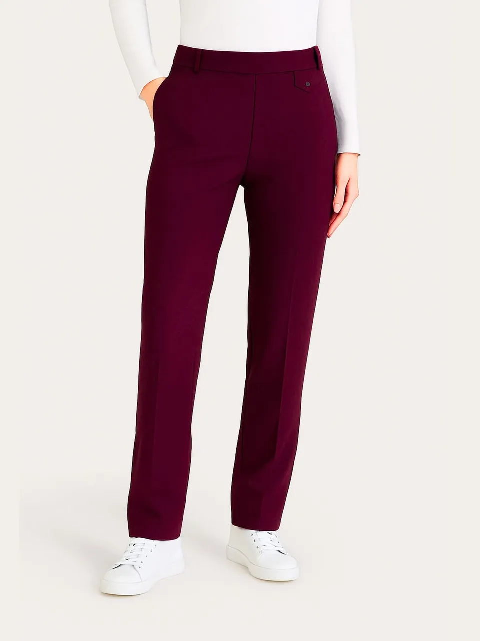 Ragno Compact pantalone dritto fig straight leg