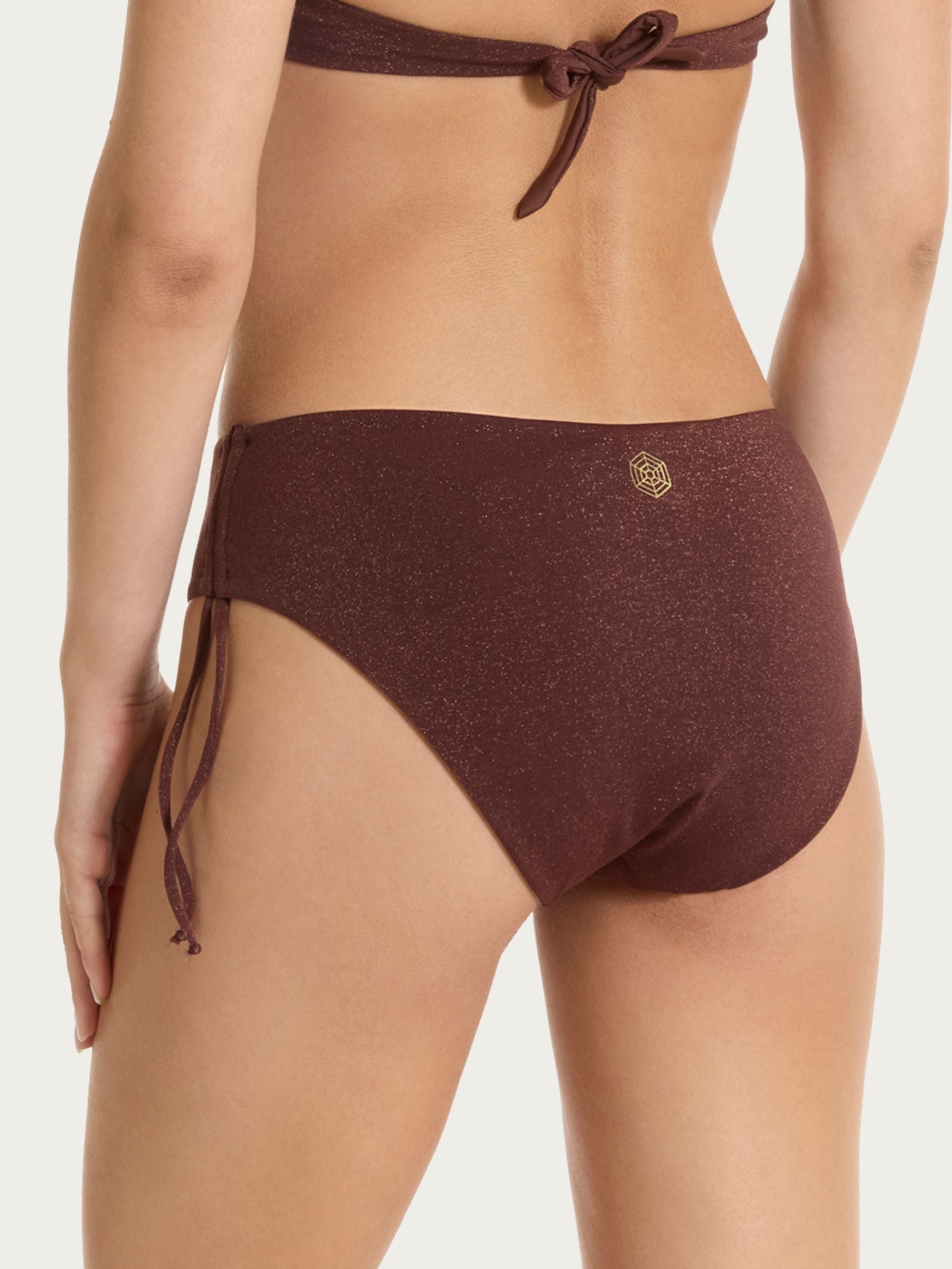 Ragno Invisible Slip regolabile microfibra Chocolate Fondant