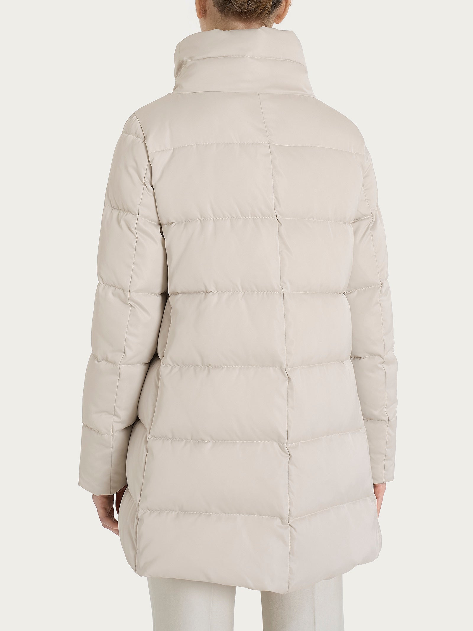 Ragno Vegan Fur Piumino Donna Champignon con Cappuccio