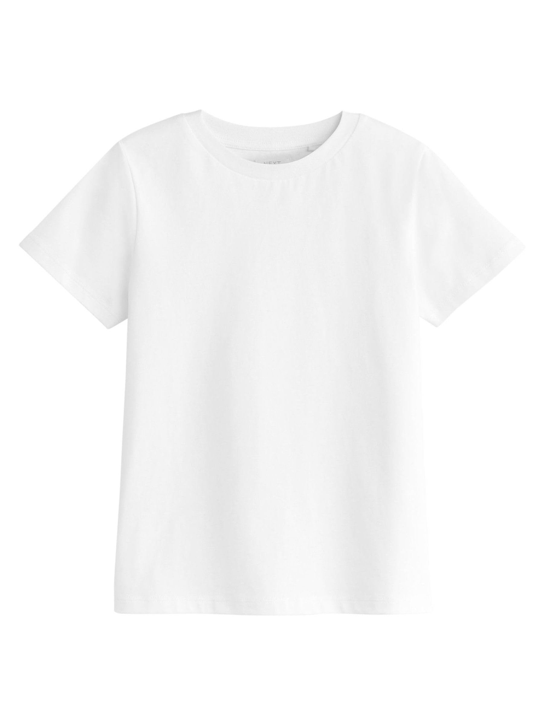 Next 7 magliette bambina cotone 4 anni pastello