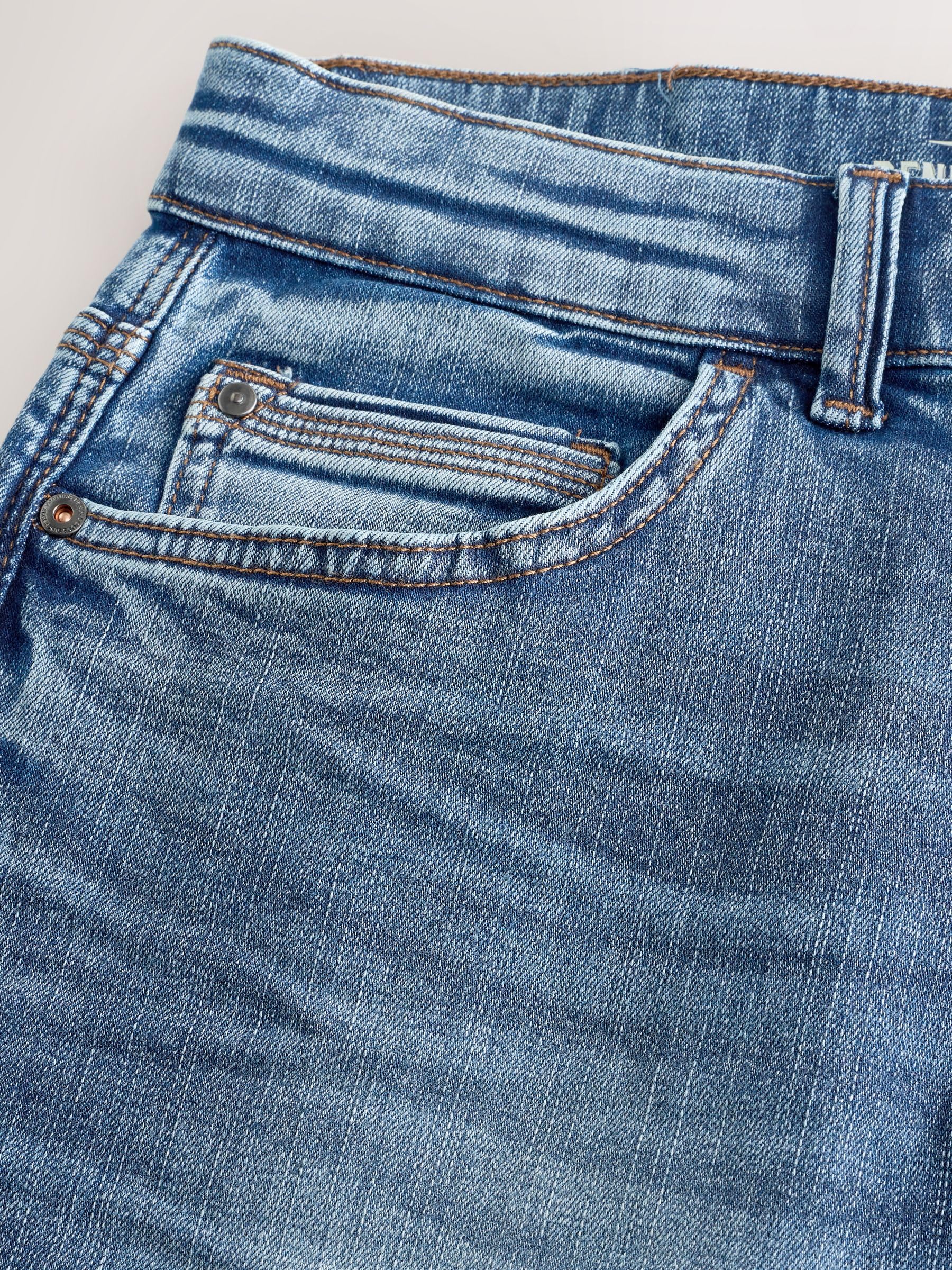 Next jeans uomo vintage elasticizzato blu 38
