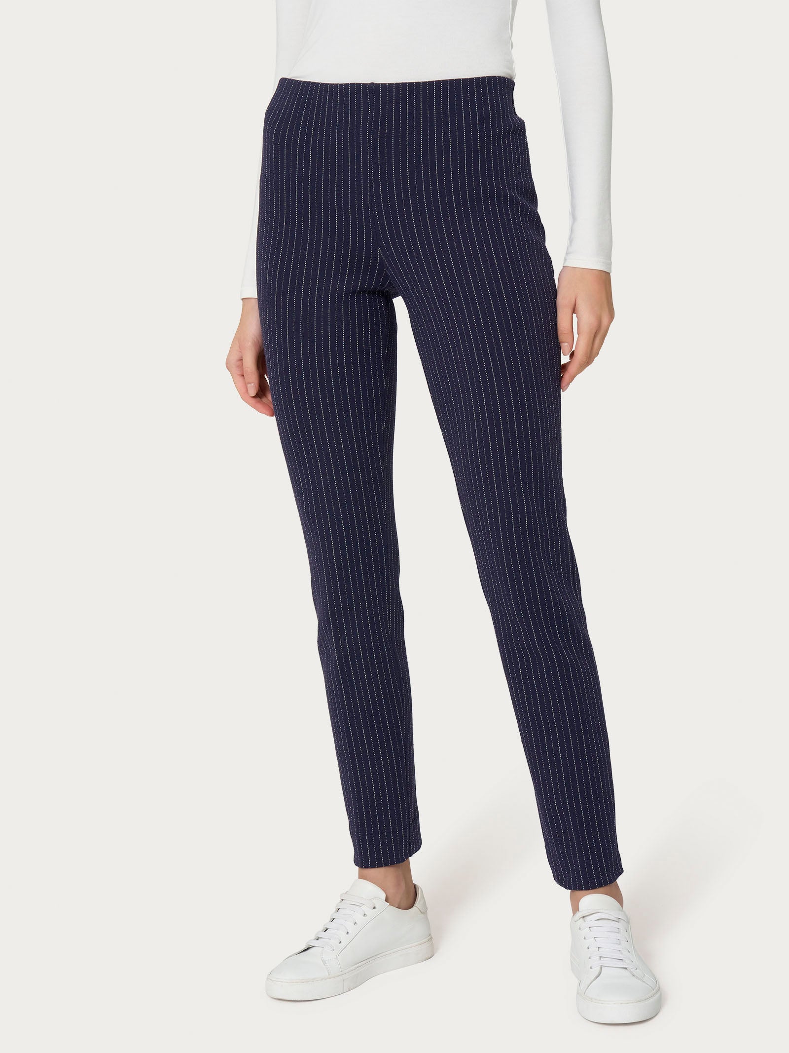 Ragno The Cigarette Pantalone Sigaretta Eco Jacquard Fant.Bleu