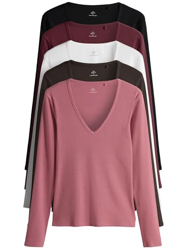 Geo Next The Set magliette donna confezione da 5 manica lunga