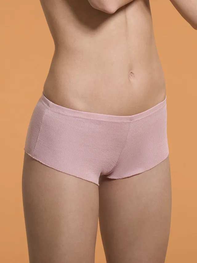 Ragno Lana Seta culotte donna Rosa Antico calda