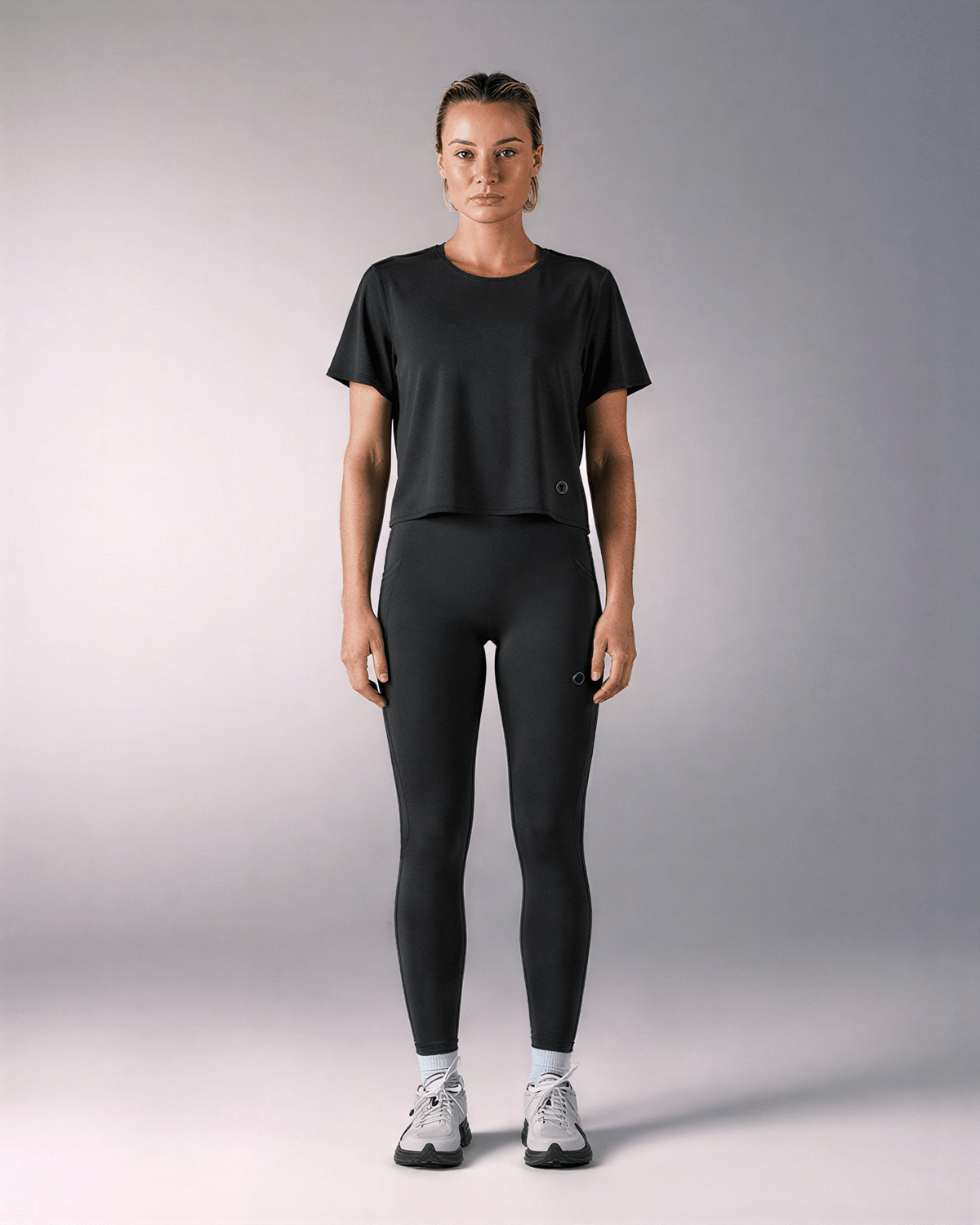 HASTKO N°108 crop top sportivo seamless seconda pelle