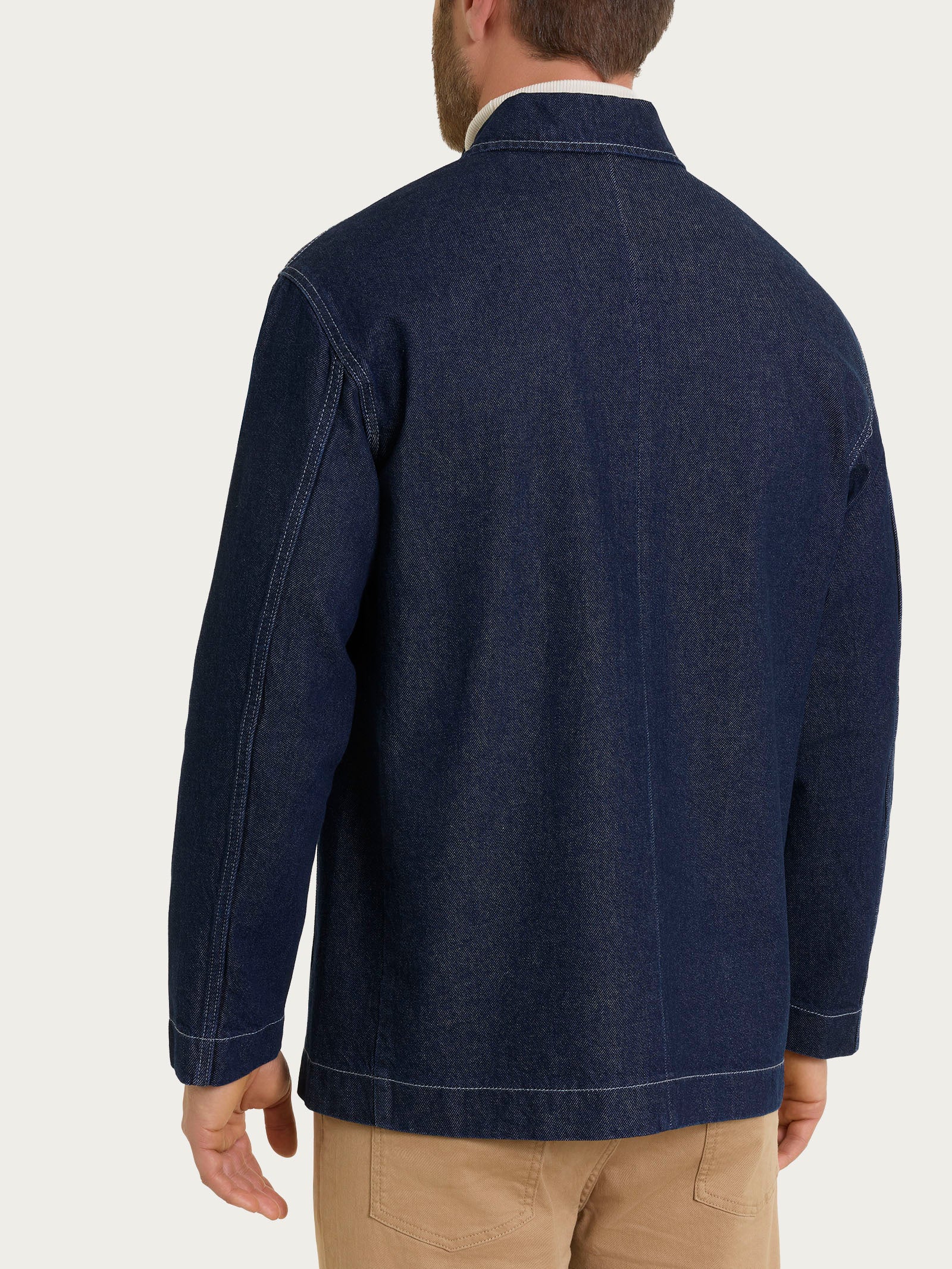 Ragno Giacca Utility Raw Denim Dark Navy