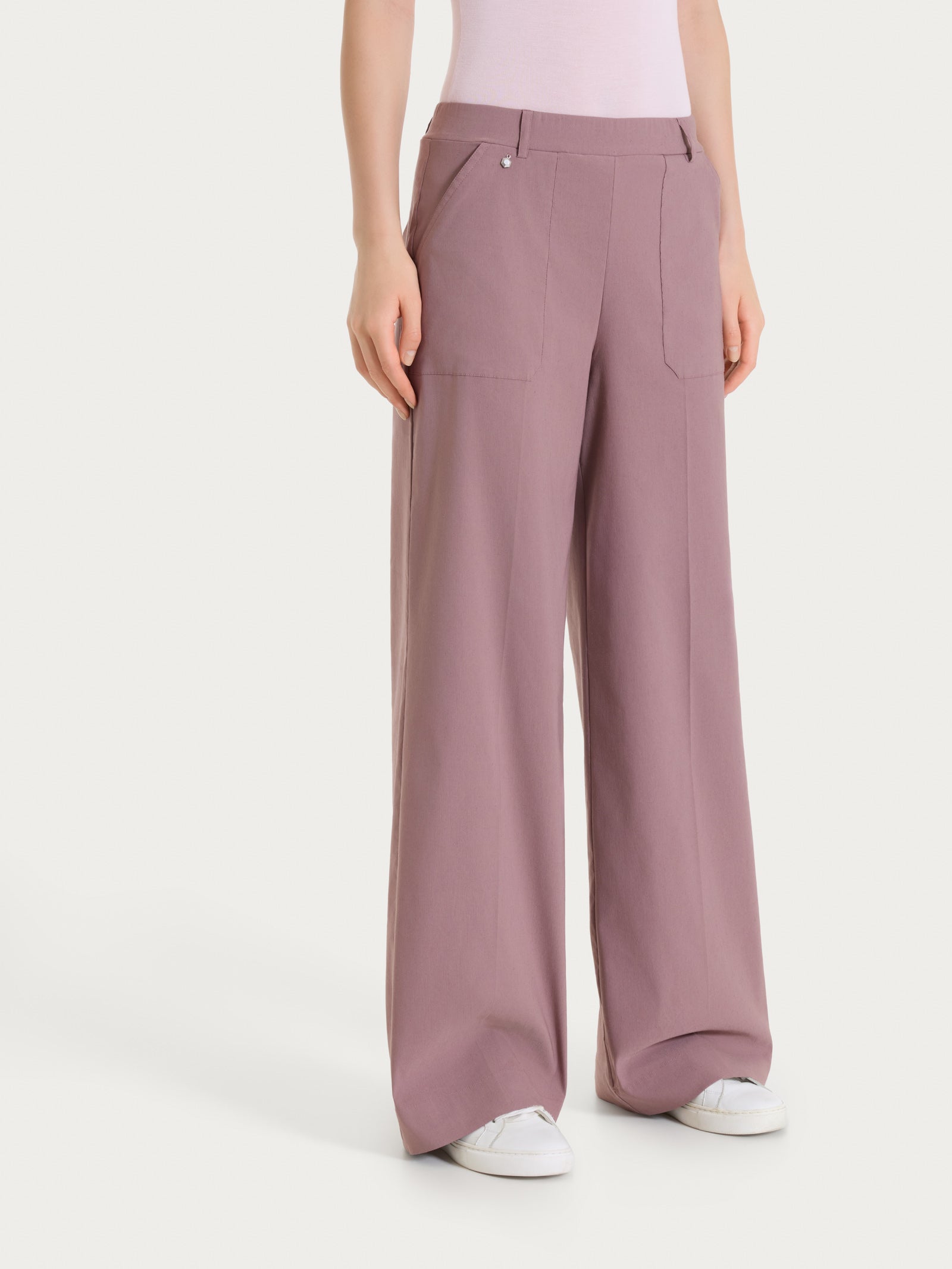 Ragno Super Fresh Pantalone Palazzo Twilight Lino Fresco