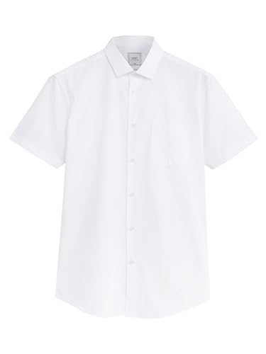 Next Camicia Elegante Uomo Slim Maniche Corte