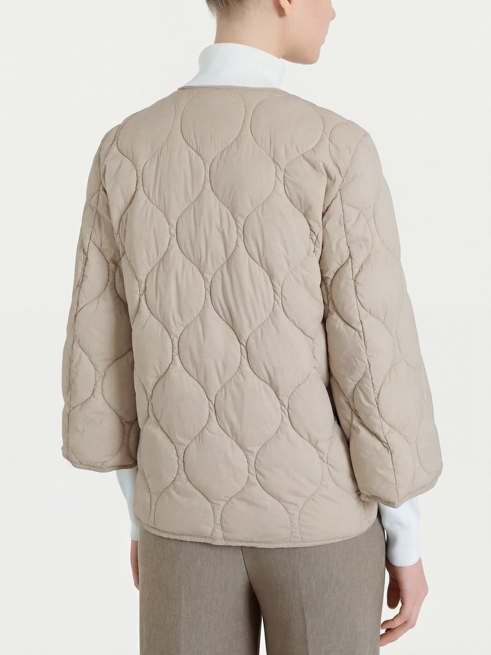 Ragno Onion Quilt piumino donna marrone Crockery