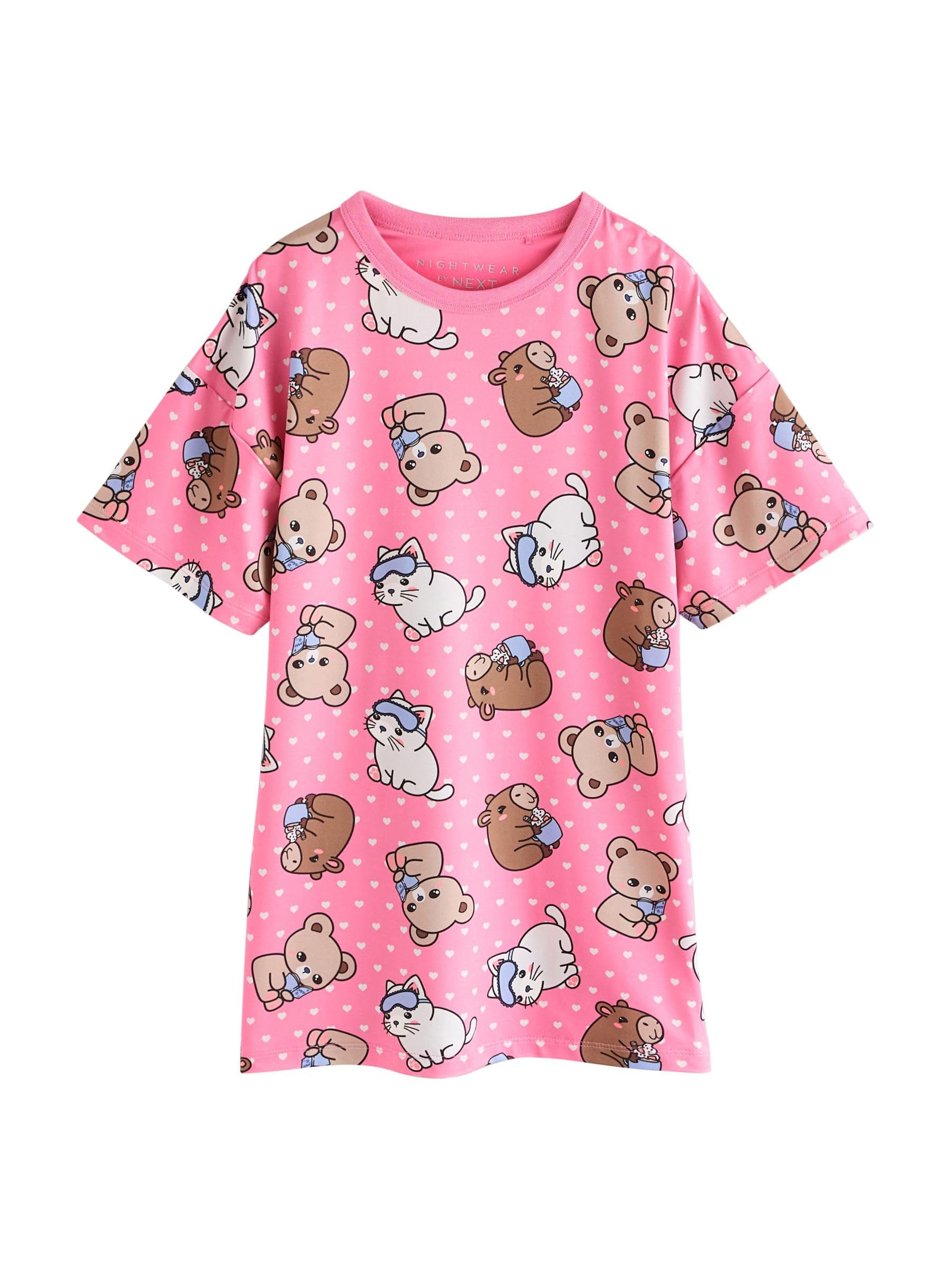 Next camicie notte bambina confezione 2 pezzi morbide