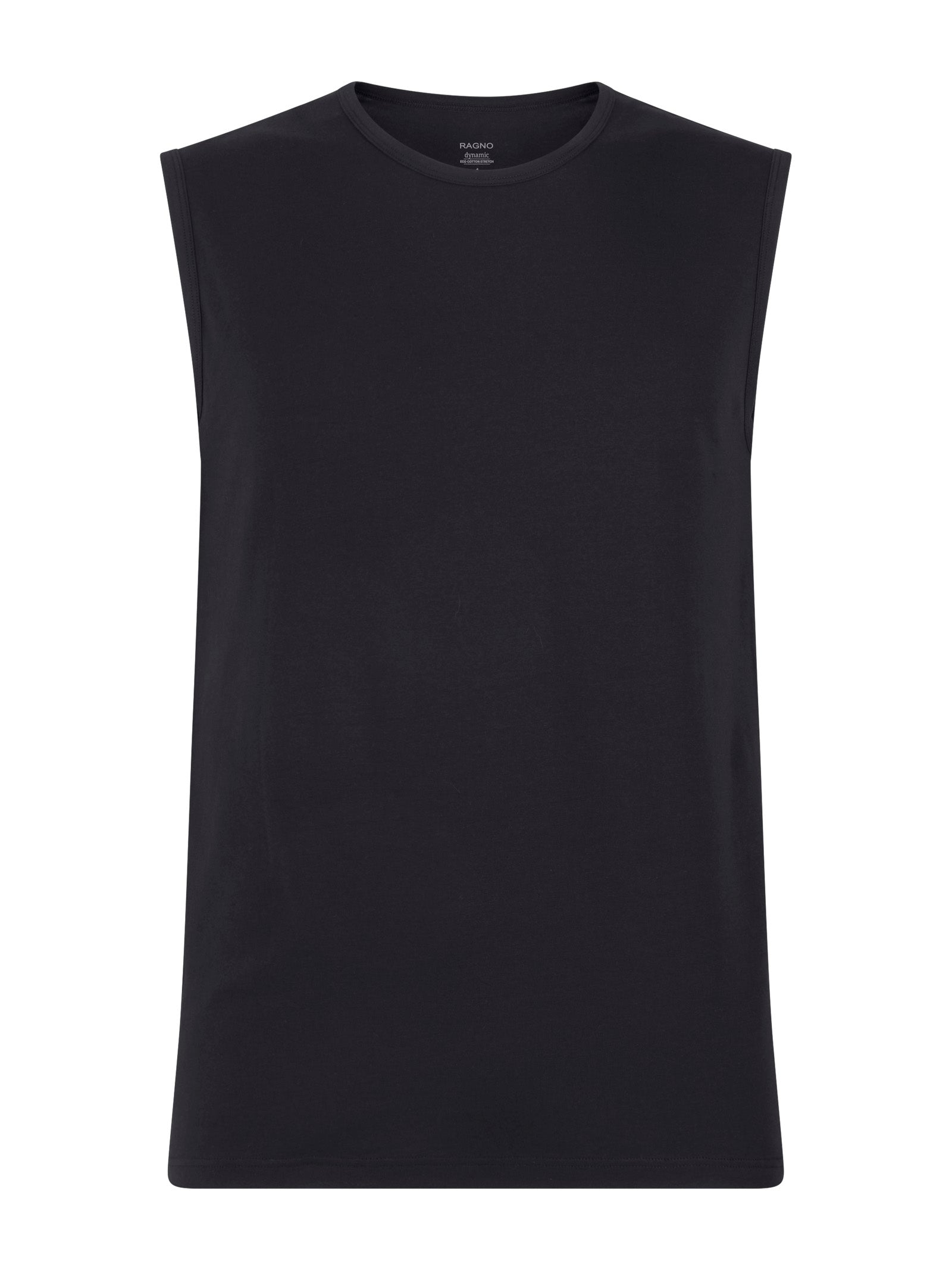 Ragno Dynamic Canottiera uomo Nero Bipack cotone