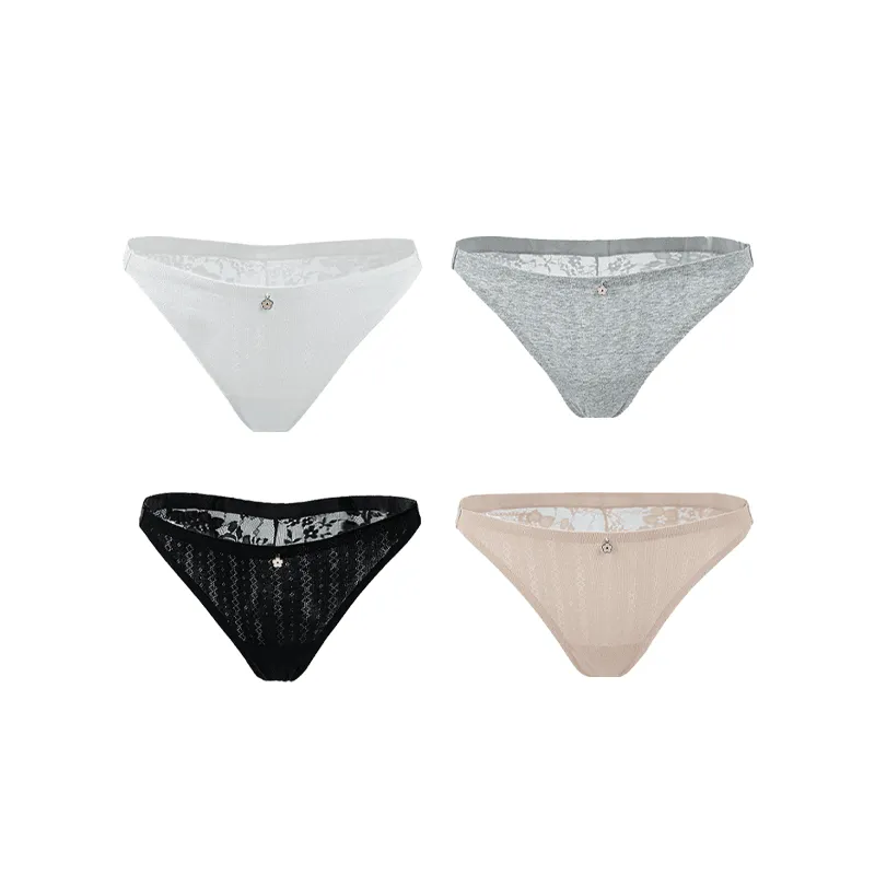 Maria Grazia Severi slip brasiliana pizzo 4 pezzi