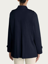 Ragno Satin Power trench donna Bleu idrorepellente