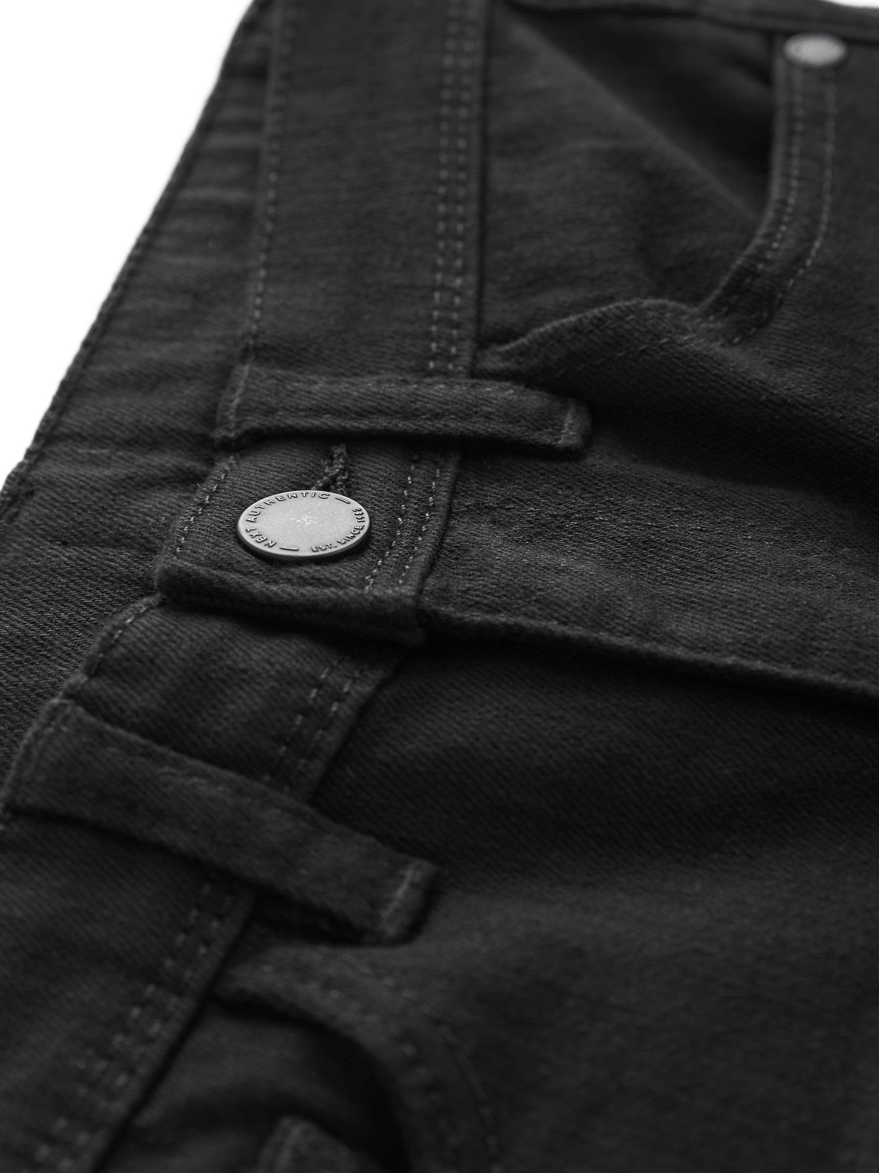 Geo Next Jeans Skinny Bambino Nero elasticizzato