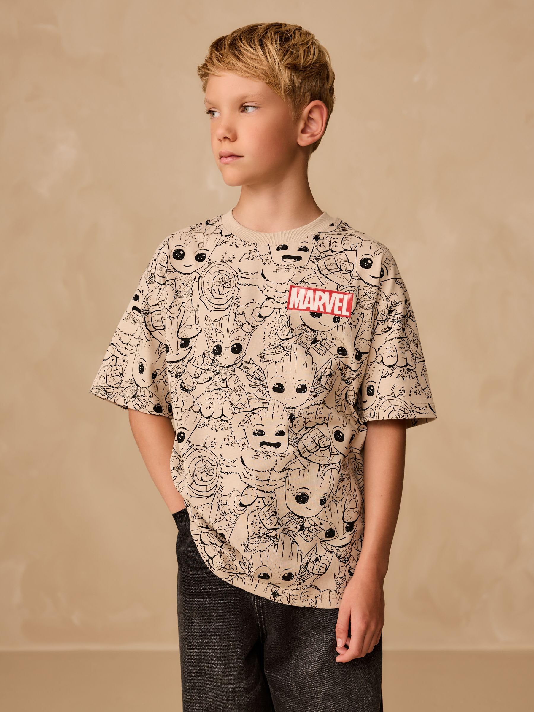 Next T-shirt Groot Guardiani della Galassia bambino manica corta