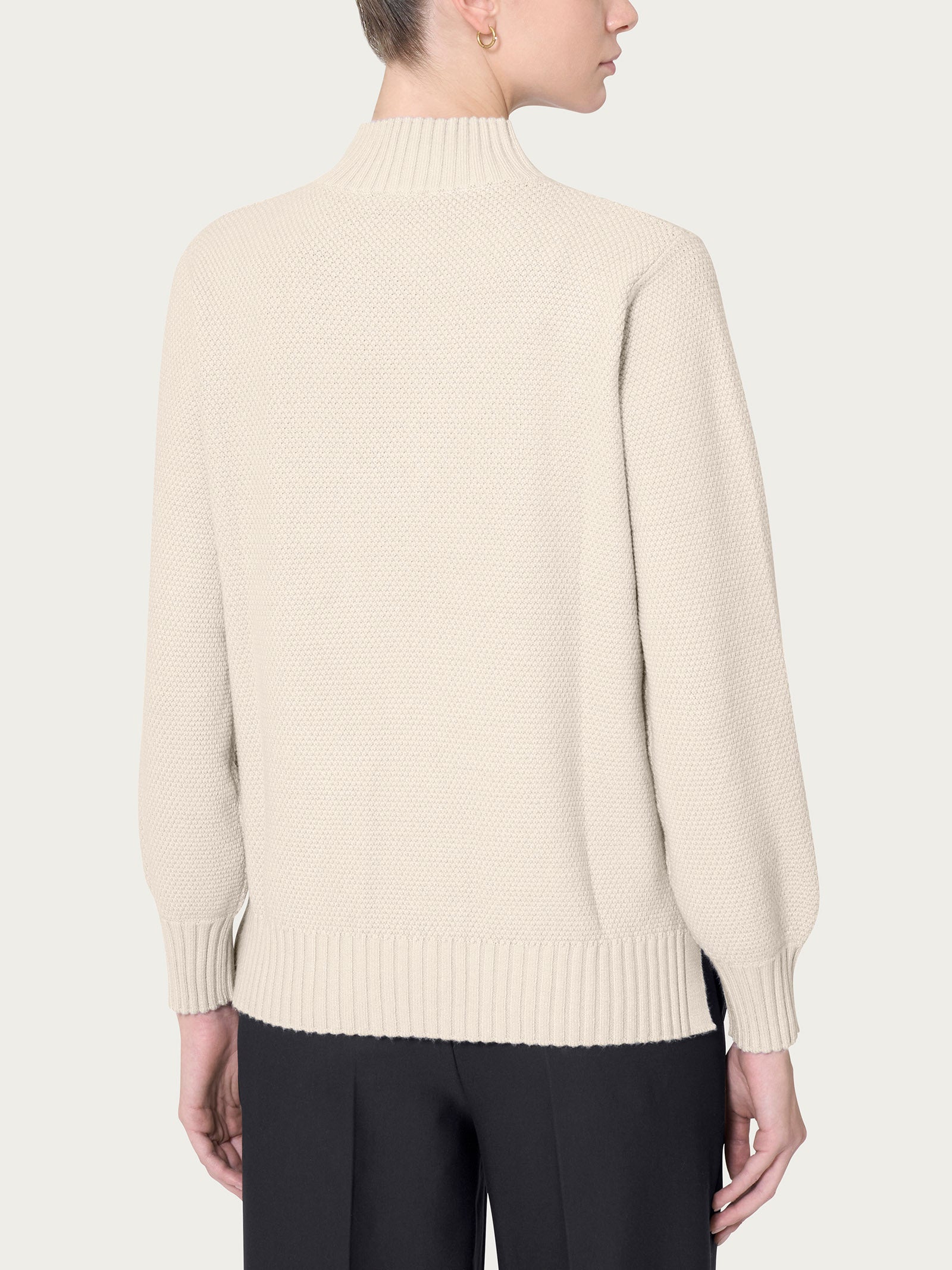 Ragno Super Soft Lupetto Punto Riso Bianco Caldo